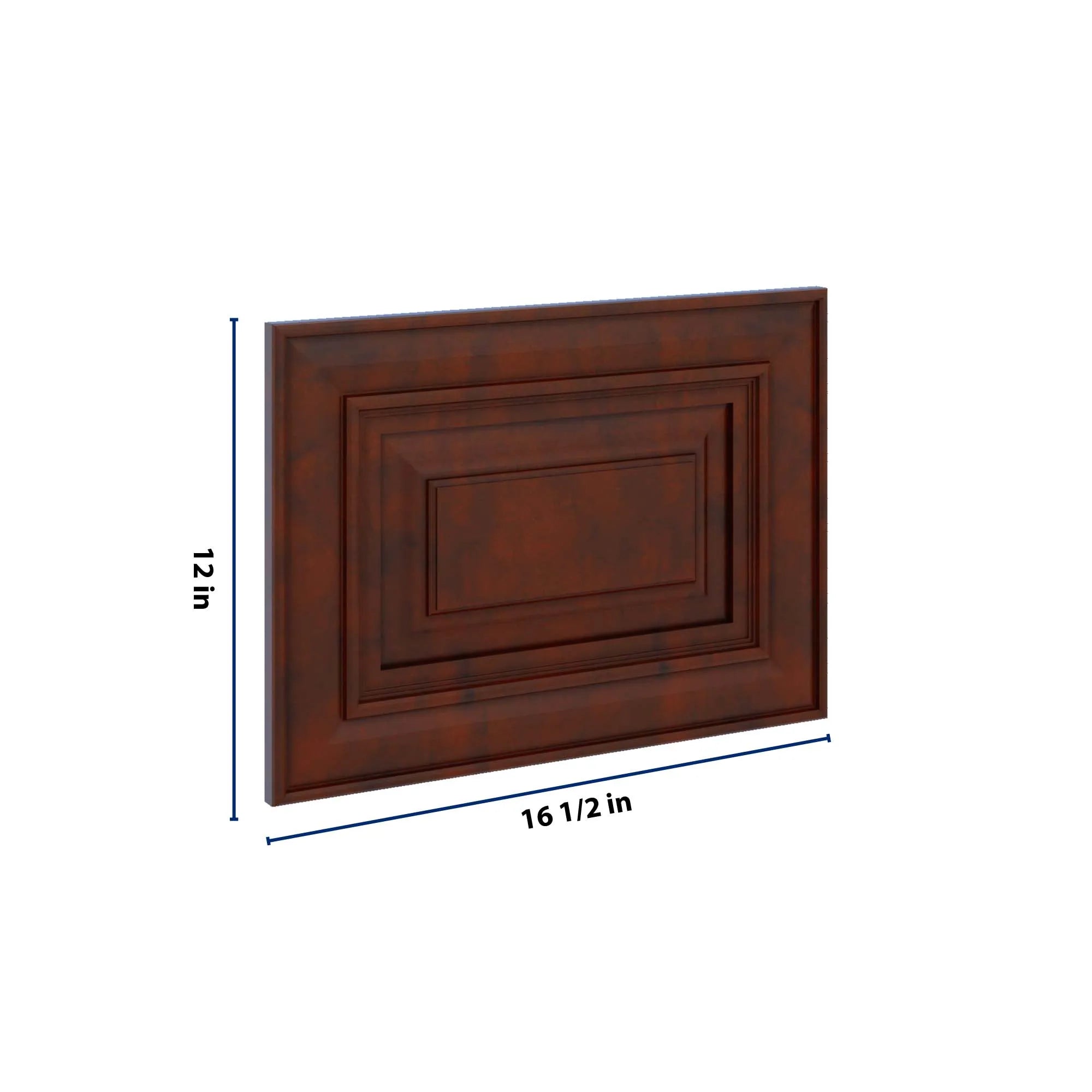 J&K Mahogany J5 Dummy Door Panel 16 1/2" W x 12" H
