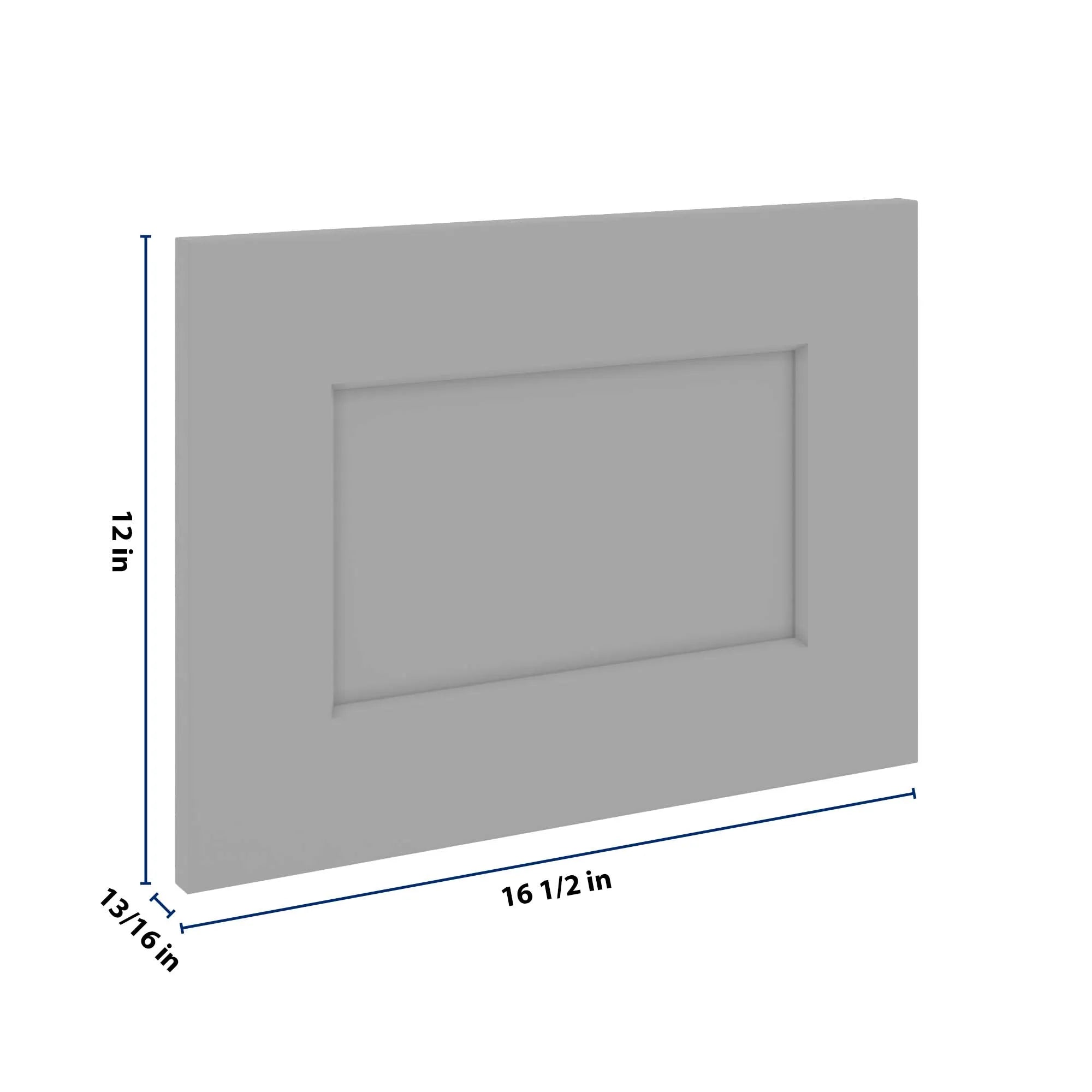 J&K Castle Grey S5 Dummy Door Panel 16 1/2" W x 12" H