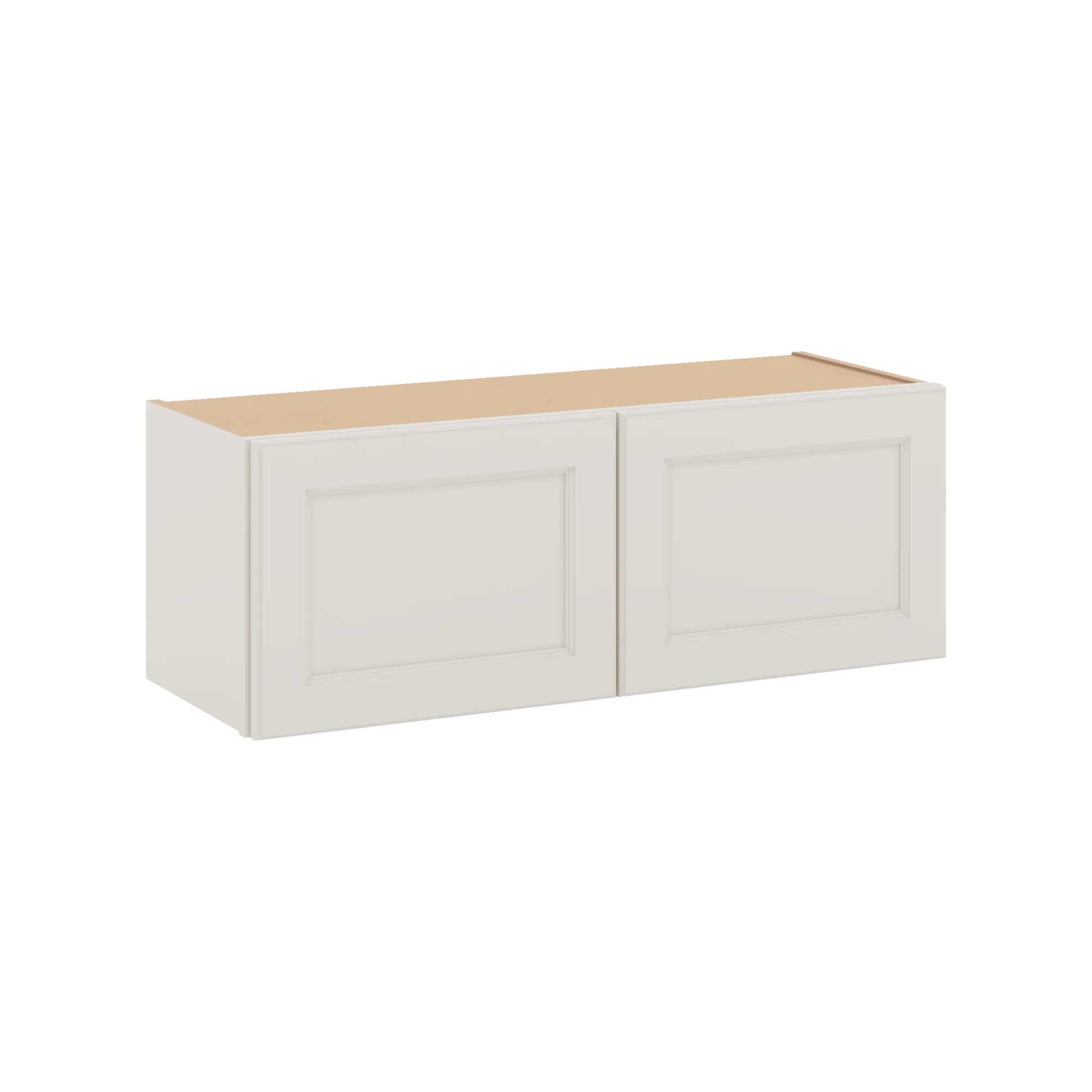 J&K Dove E1 Double Door Wall Cabinet - 33" W x 12" H
