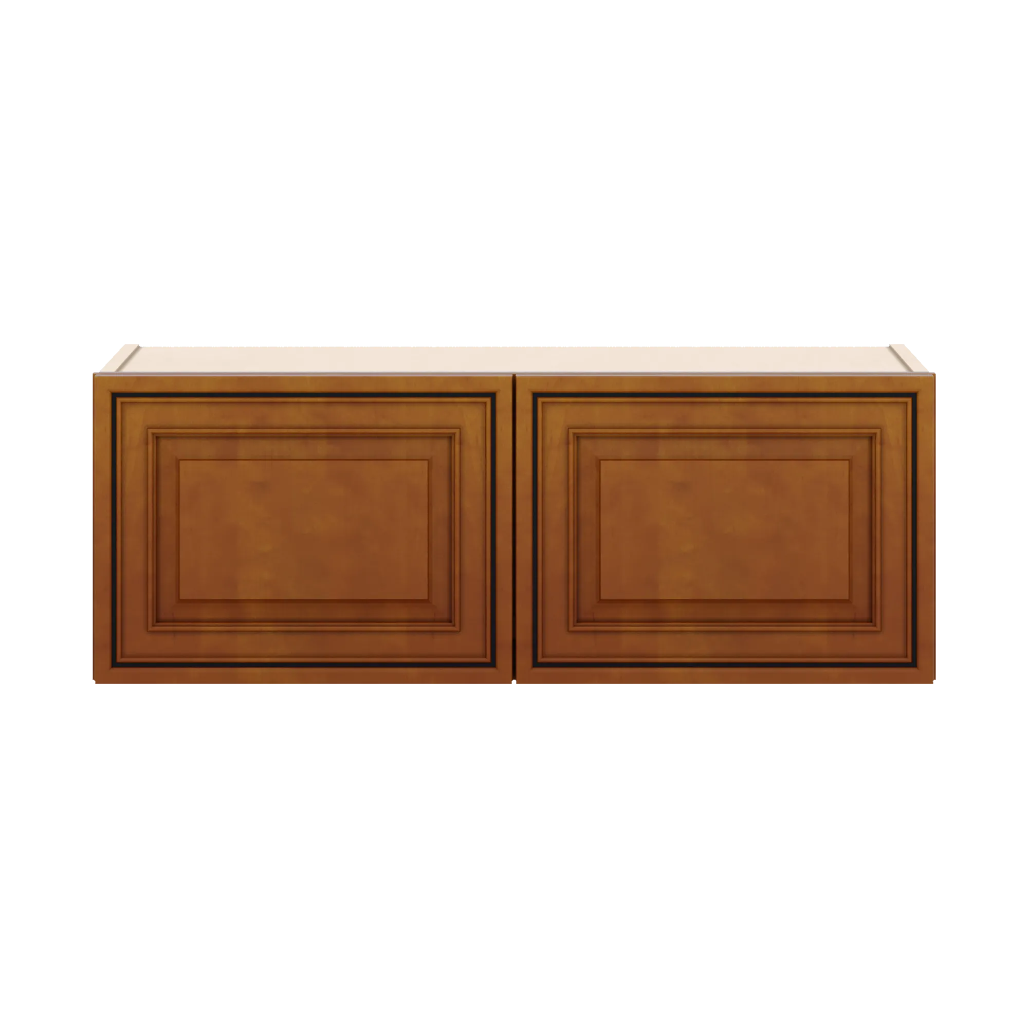 j k mocha glazed k10 double door wall cabinet 33 w x 12 h