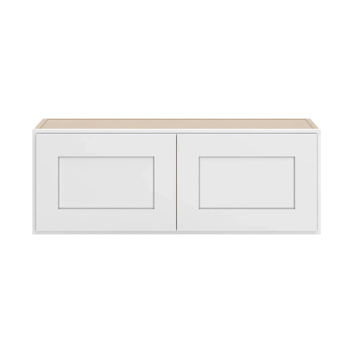 cnc luxor white 33 w x 12 h double door wall cabinet