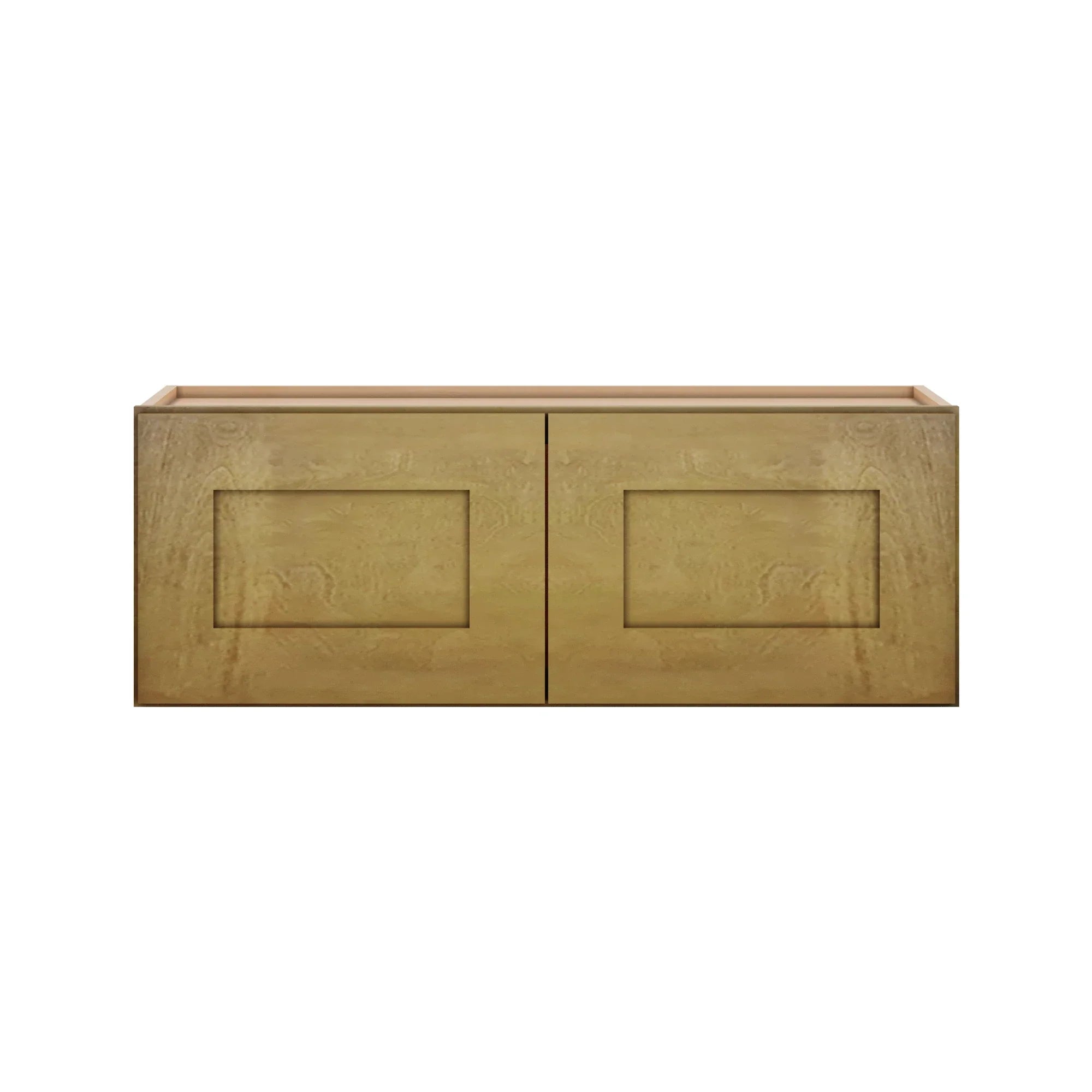 Modernform Cabinet Natural Shaker 33" W X 12" H X 12" D Double Door Wall Cabinet