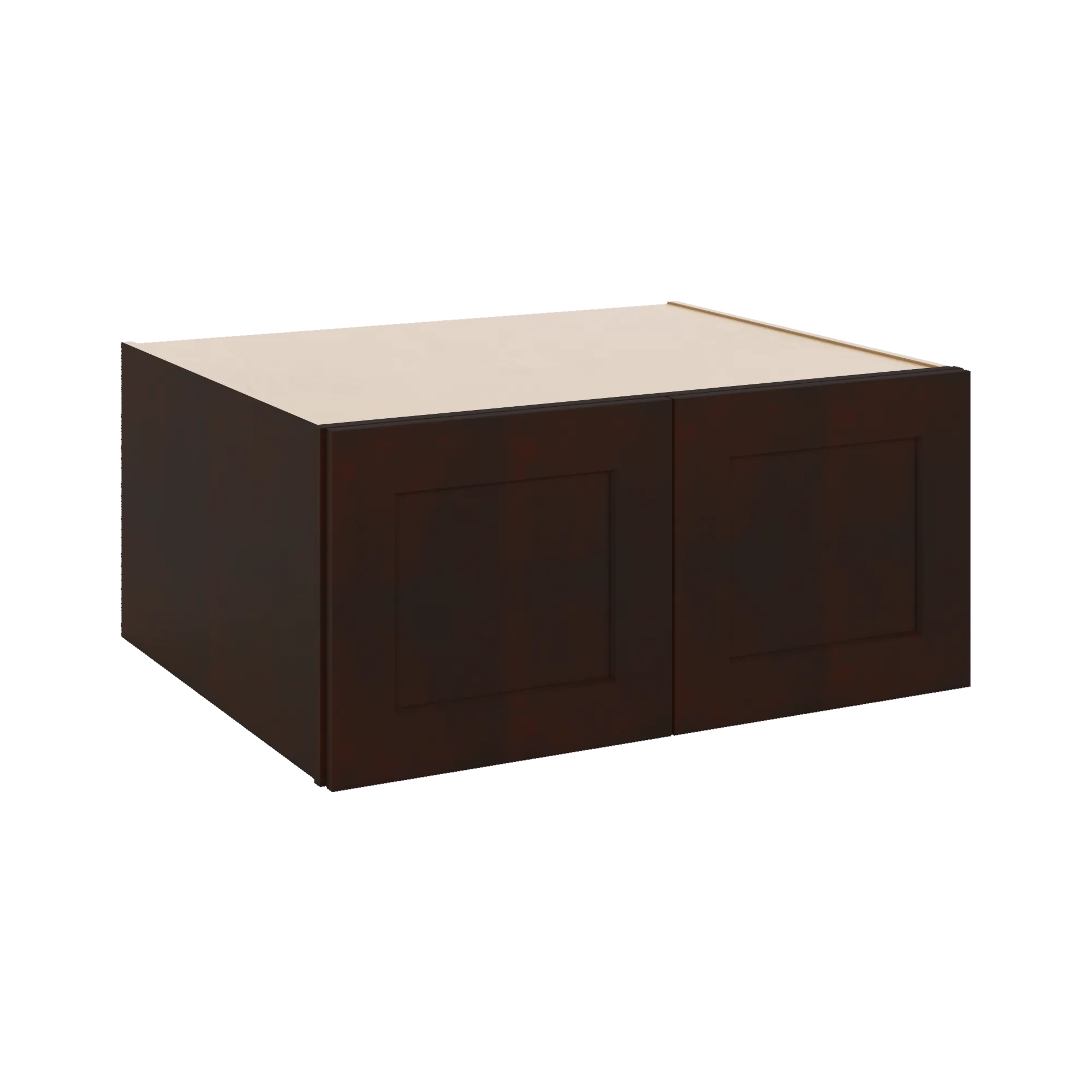 J&K Java Coffee S1 Refrigerator Wall Cabinet - 33" W x 15" H x 27" D