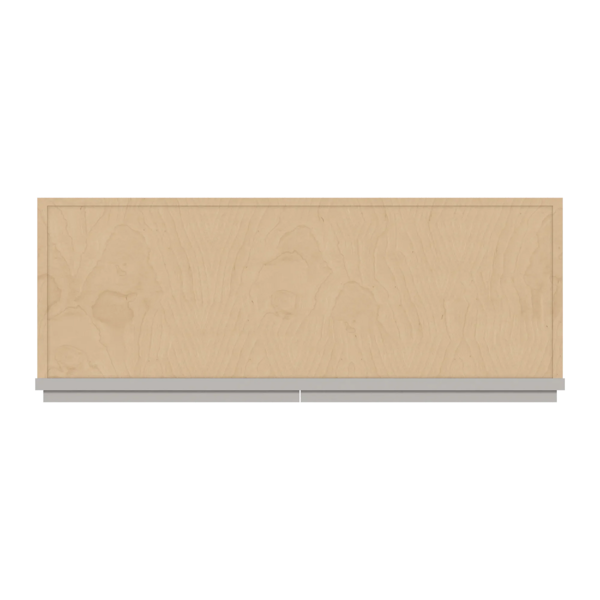 cnc luxor 5 piece misty grey 33 w x 15 h double door wall cabinet