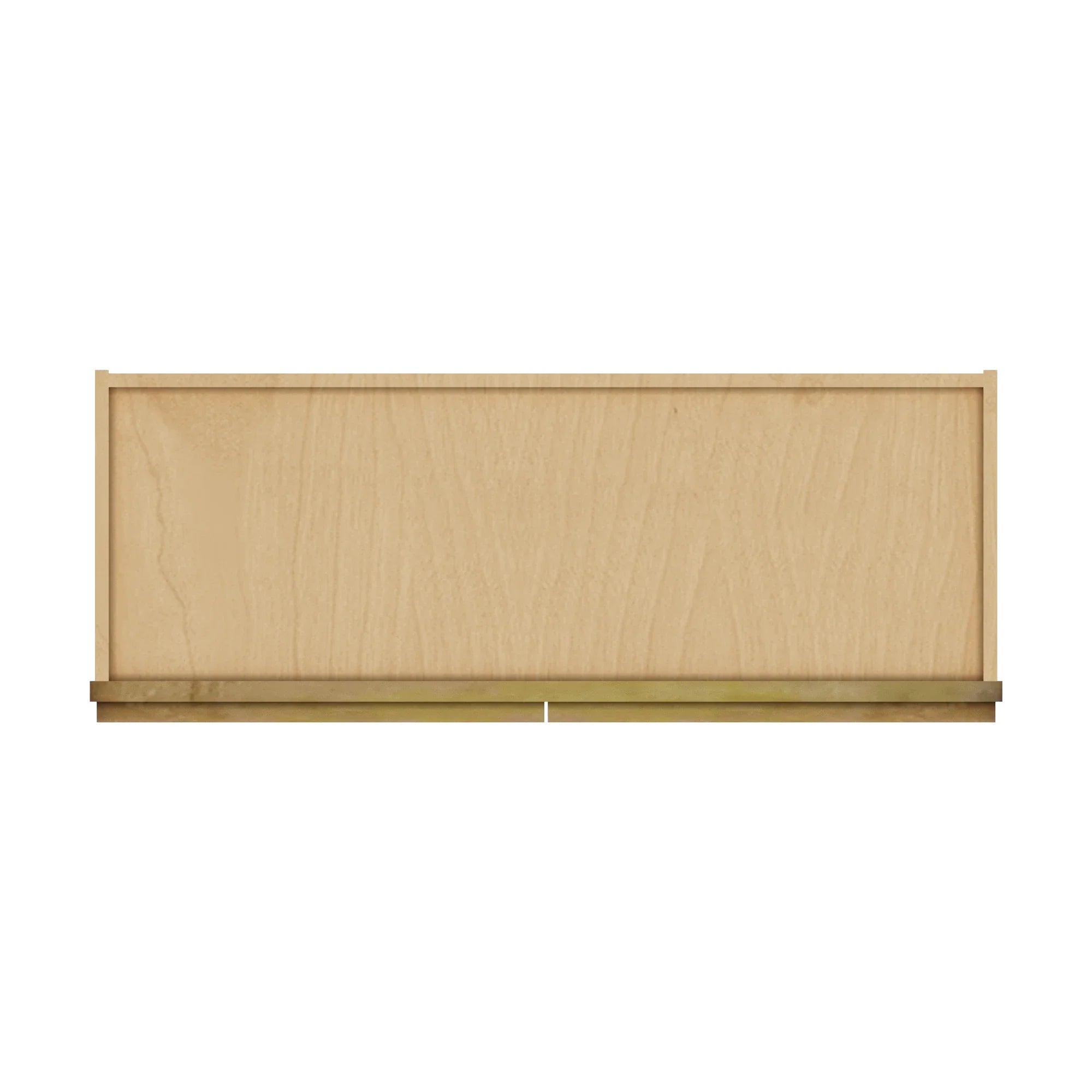 Modernform Cabinet Natural Shaker 33" W X 15" H X 12" D Double Door Wall Cabinet