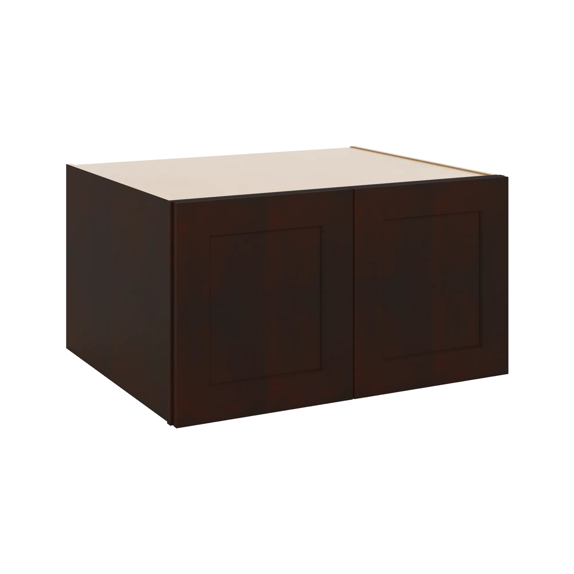 J&K Java Coffee S1 Refrigerator Wall Cabinet - 33" W x 18" H x 27" D
