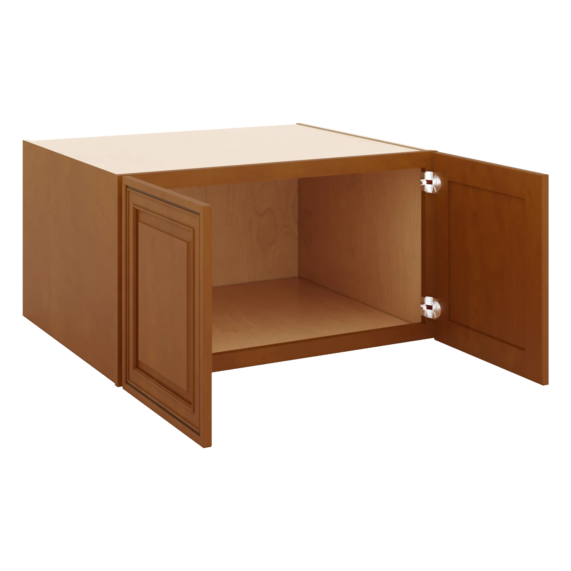 j k mocha glazed k10 refrigerator wall cabinet 33 w x 18 h x 27 d