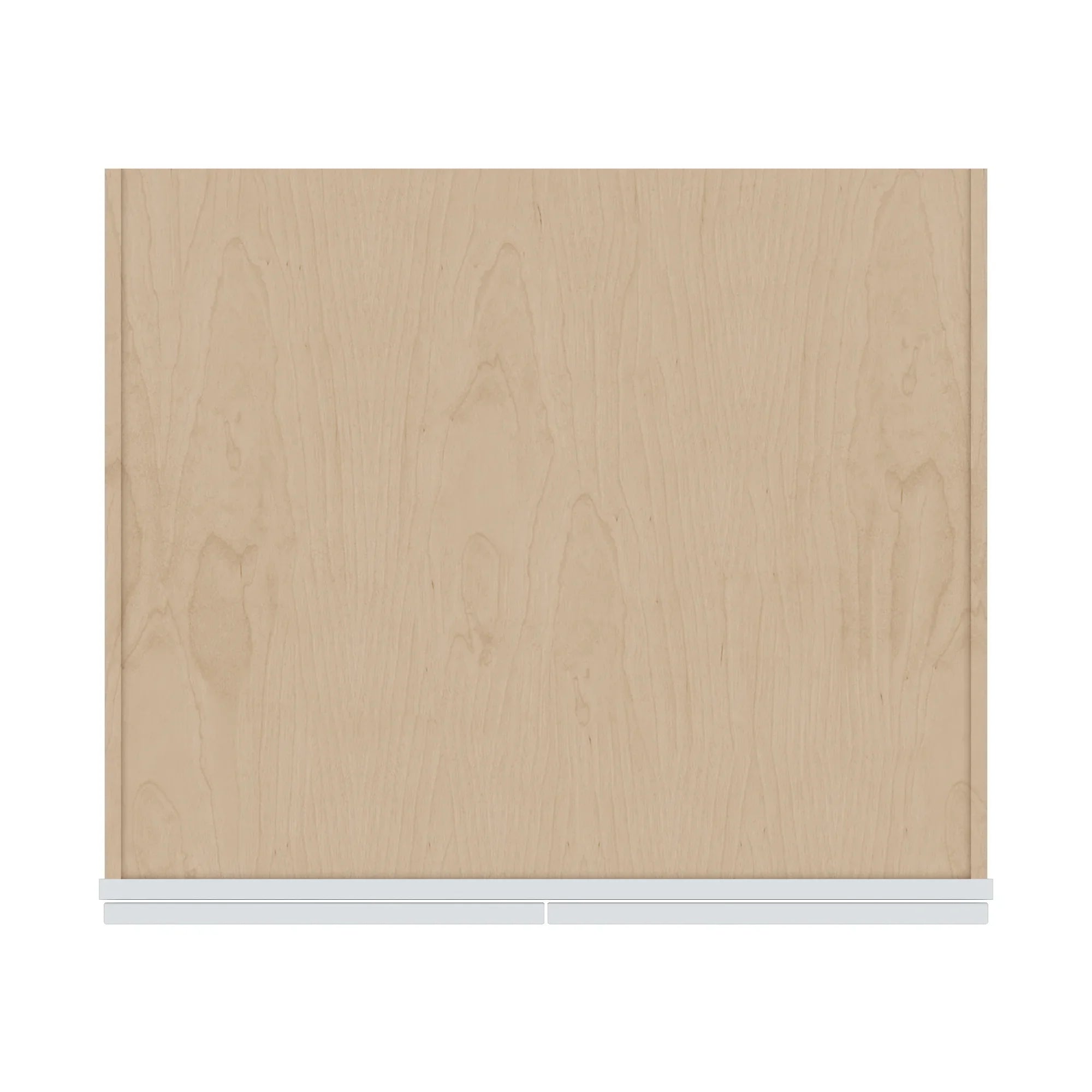 J&K White Shaker S8 Refrigerator Wall Cabinet 33" W x 18" H x 27" D