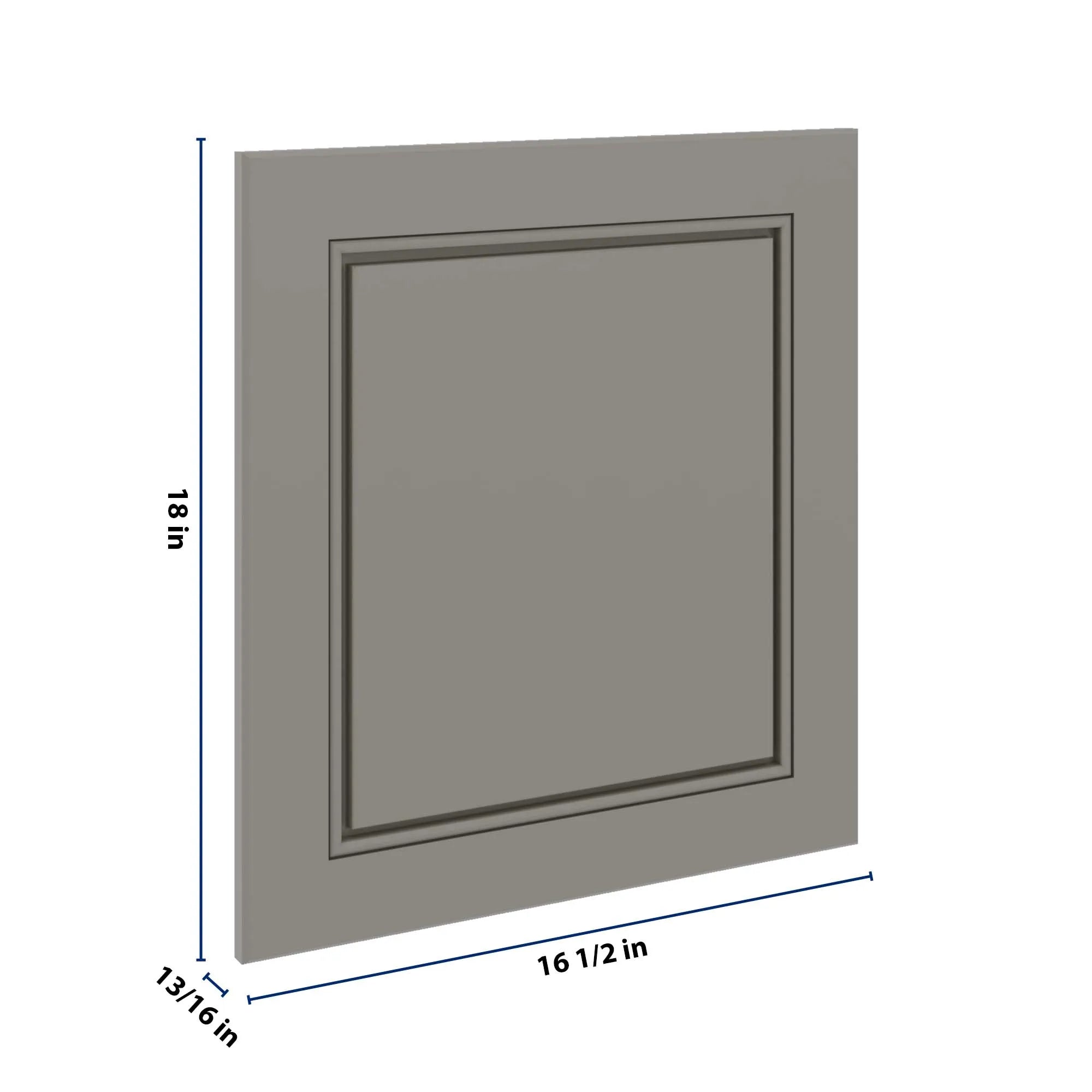 J&K Greige K3 Dummy Door Panel 16 1/2" W x 18" H