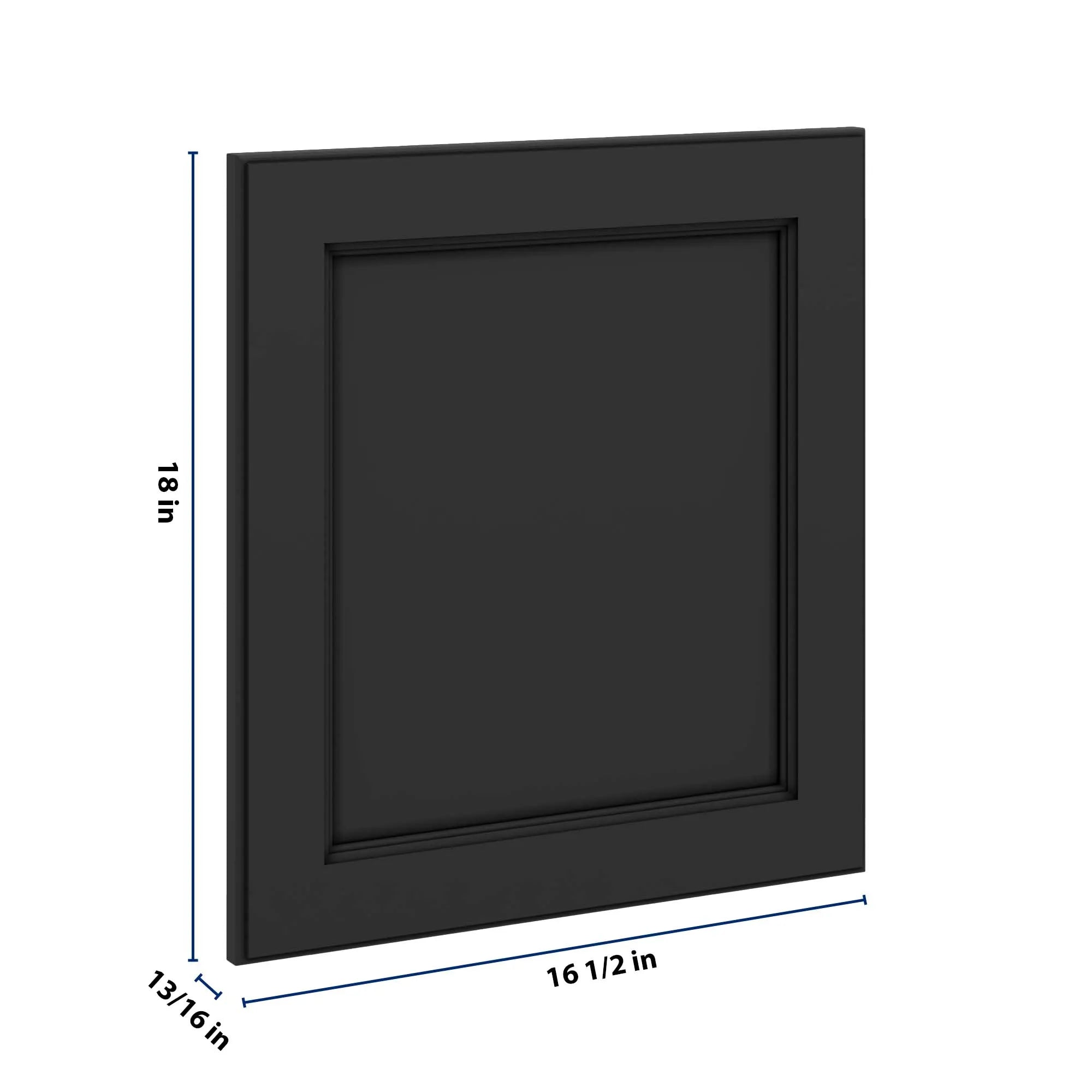 J&K Charcoal E2 Dummy Door Panel 16 1/2" W x 18" H