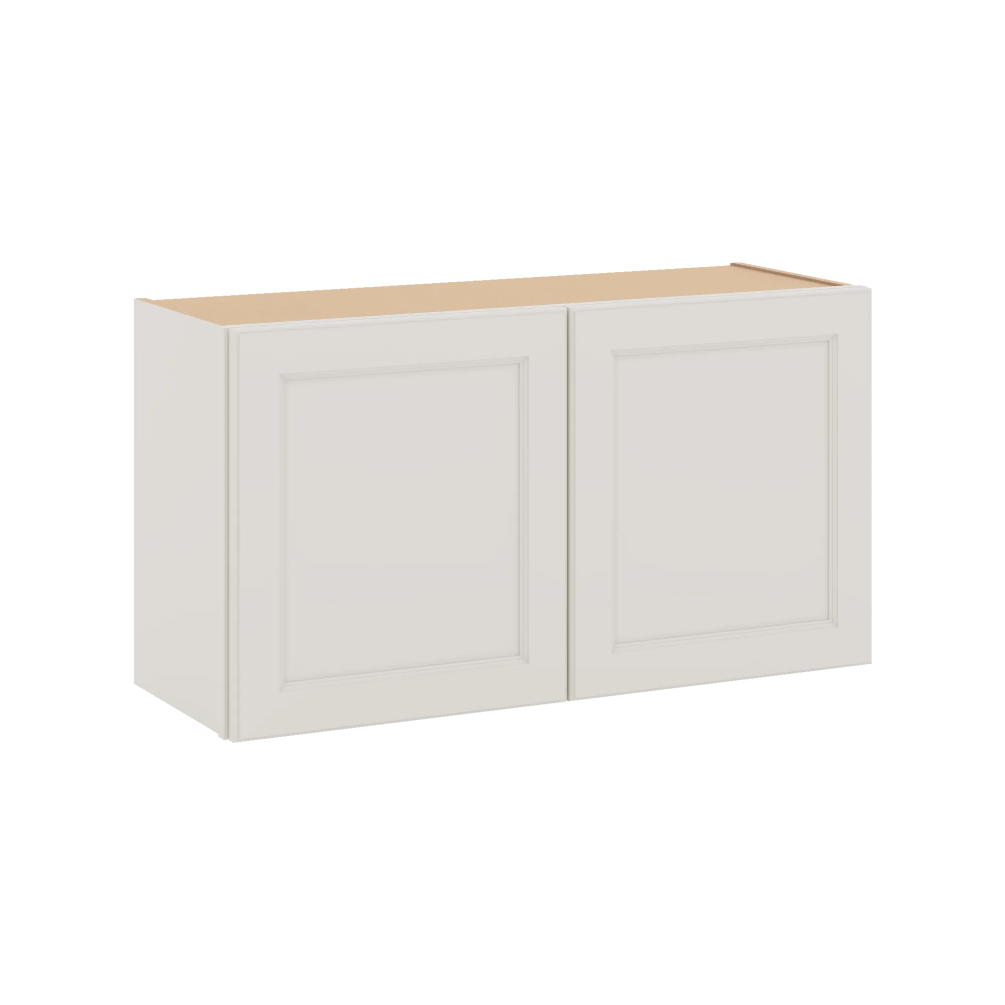 J&K Dove E1 Double Door Wall Cabinet - 33" W x 18" H