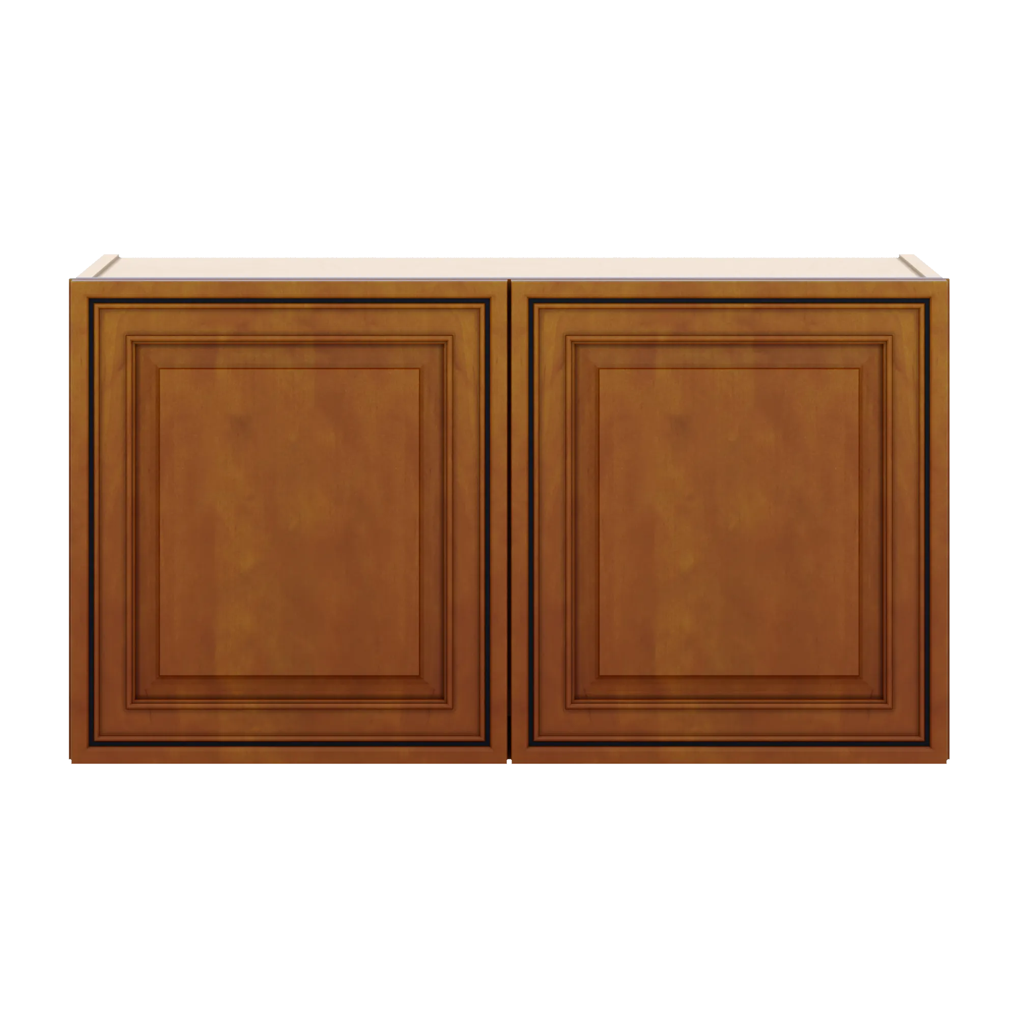 j k mocha glazed k10 double door wall cabinet 33 w x 18 h
