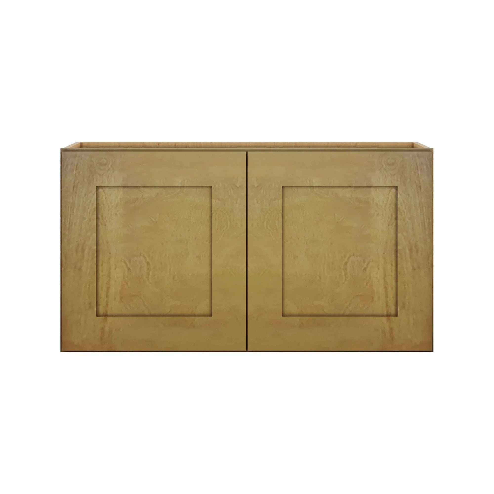 Modernform Cabinet Natural Shaker 33" W X 18" H X 12" D Double Door Wall Cabinet