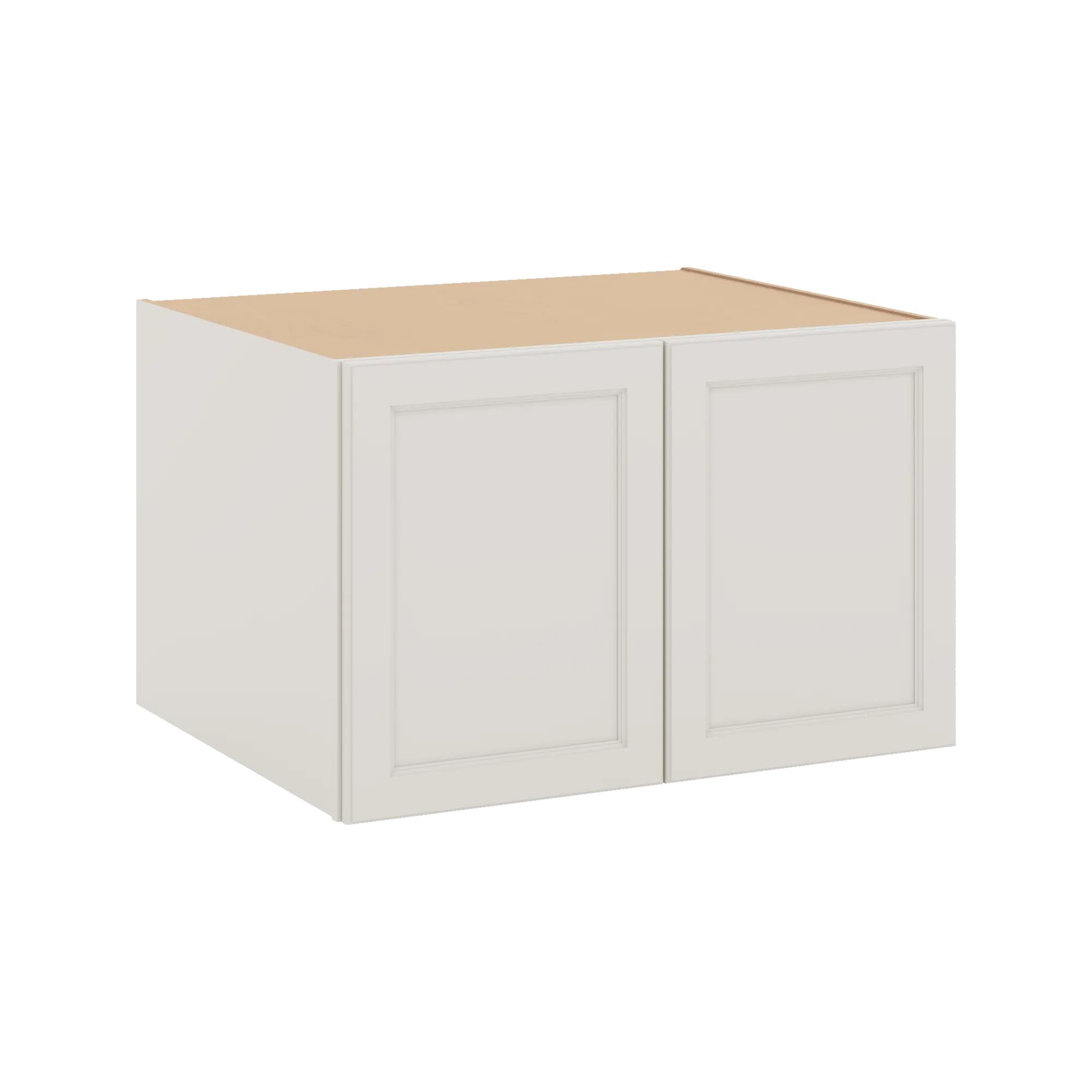J&K Dove E1 Refrigerator Wall Cabinet - 33" W x 21" H x 27" D