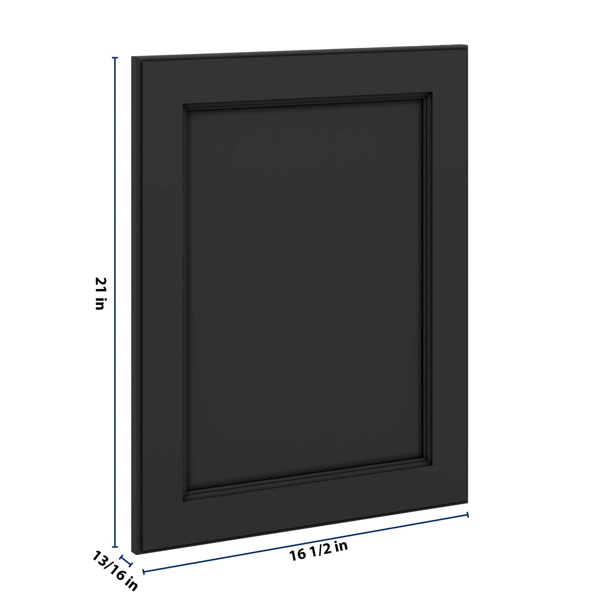 J&K Charcoal E2 Dummy Door Panel 16 1/2" W x 21" H