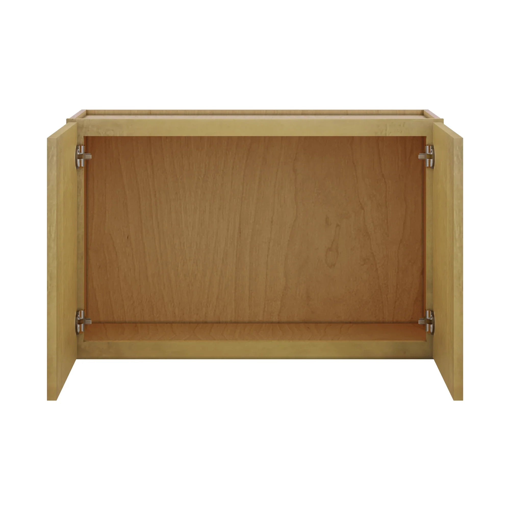 Modernform Cabinet Natural Shaker 33" W X 21" H X 12" D Double Door Wall Cabinet