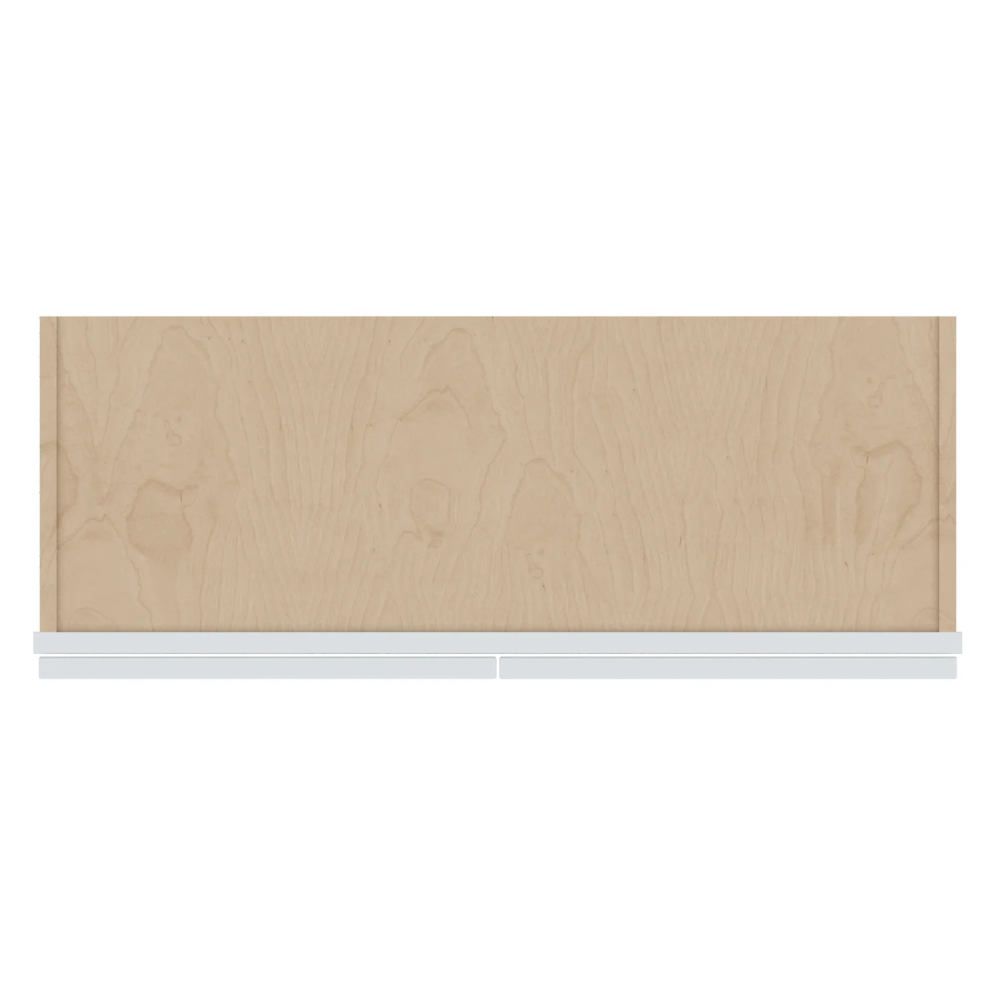 J&K White Shaker S8 Double Door Wall Cabinet 33" W x 21" H