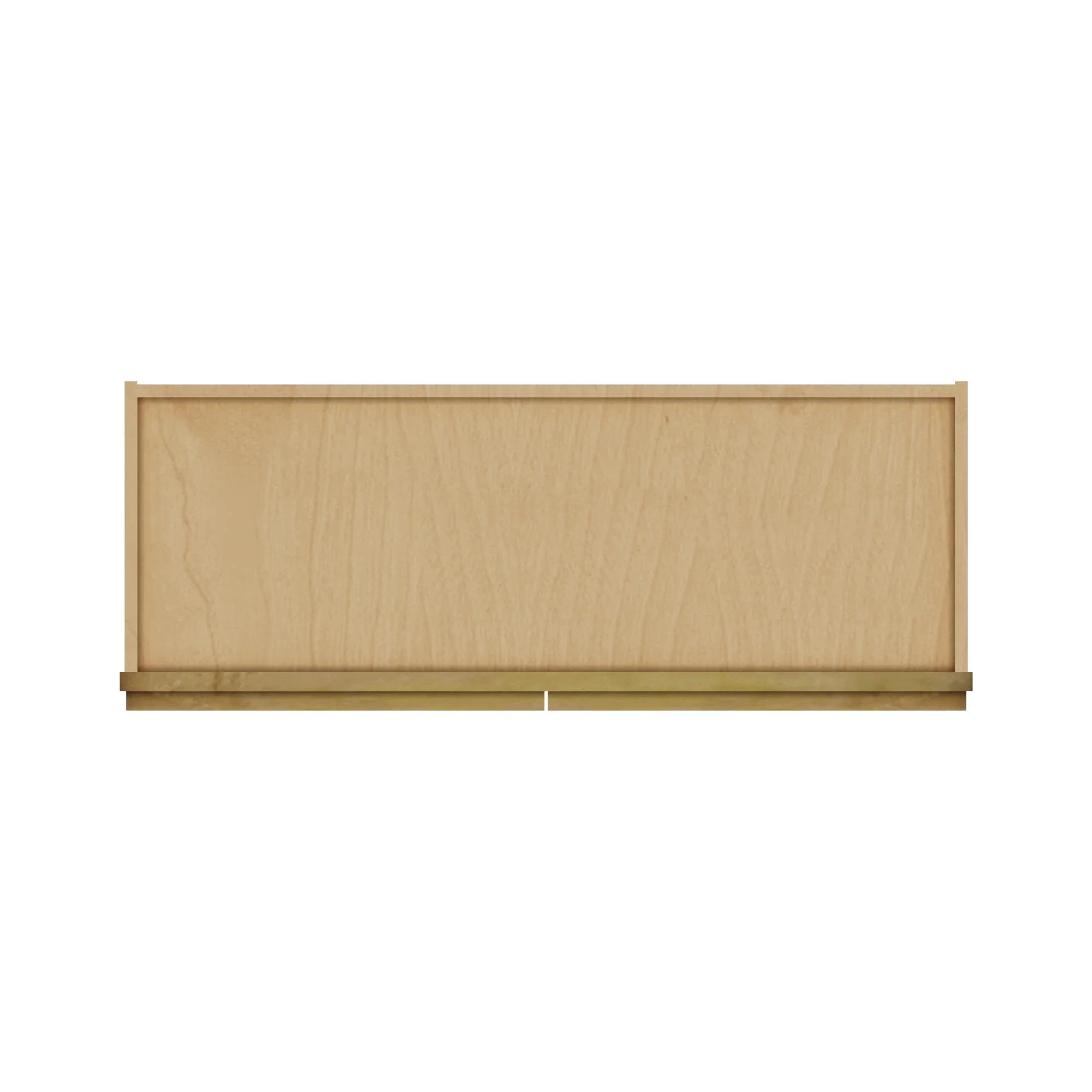 Modernform Cabinet Natural Shaker 33" W X 21" H X 12" D Double Door Wall Cabinet