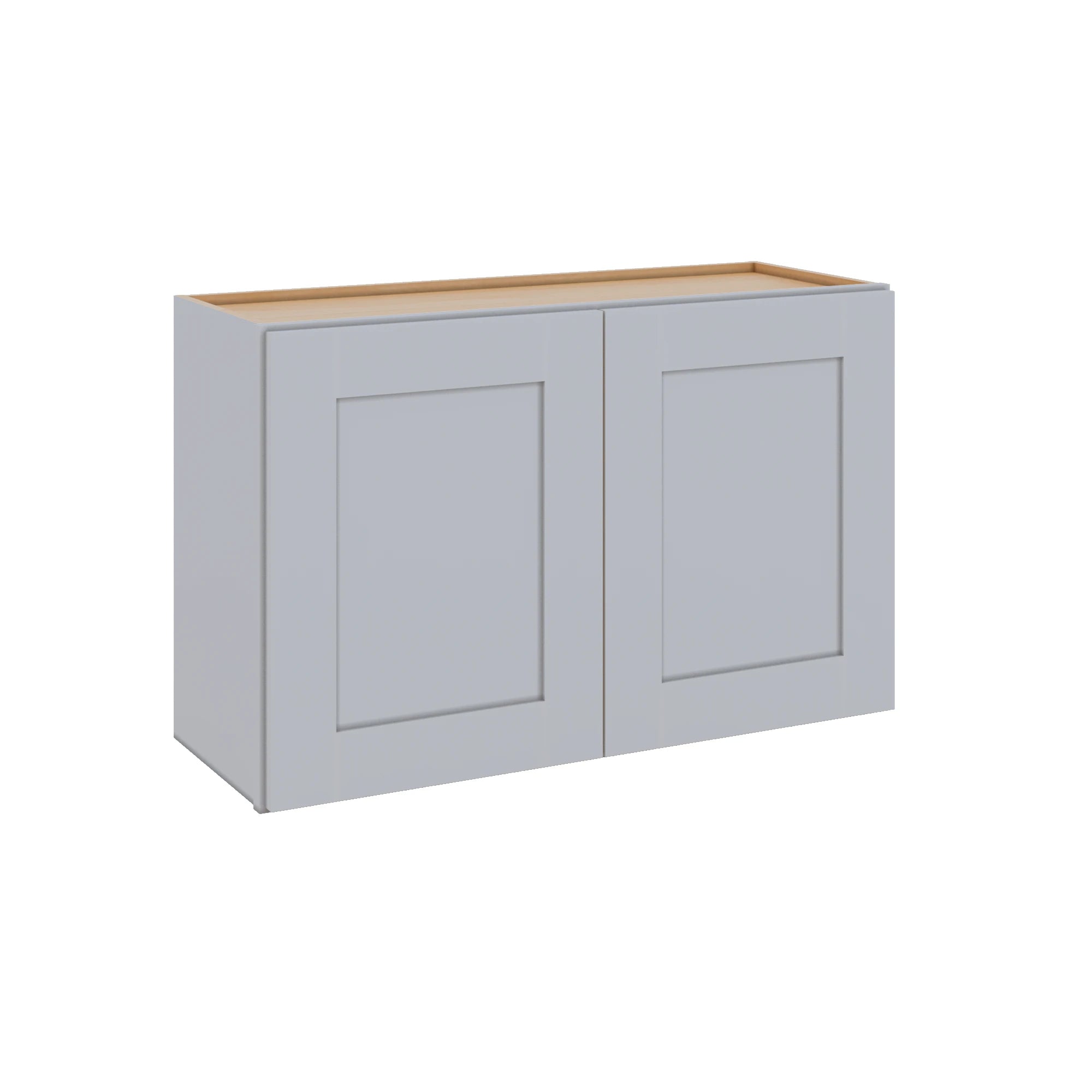 Modernform Cabinet Grey Shaker 33" W X 21" H X 12" D Double Door Wall Cabinet