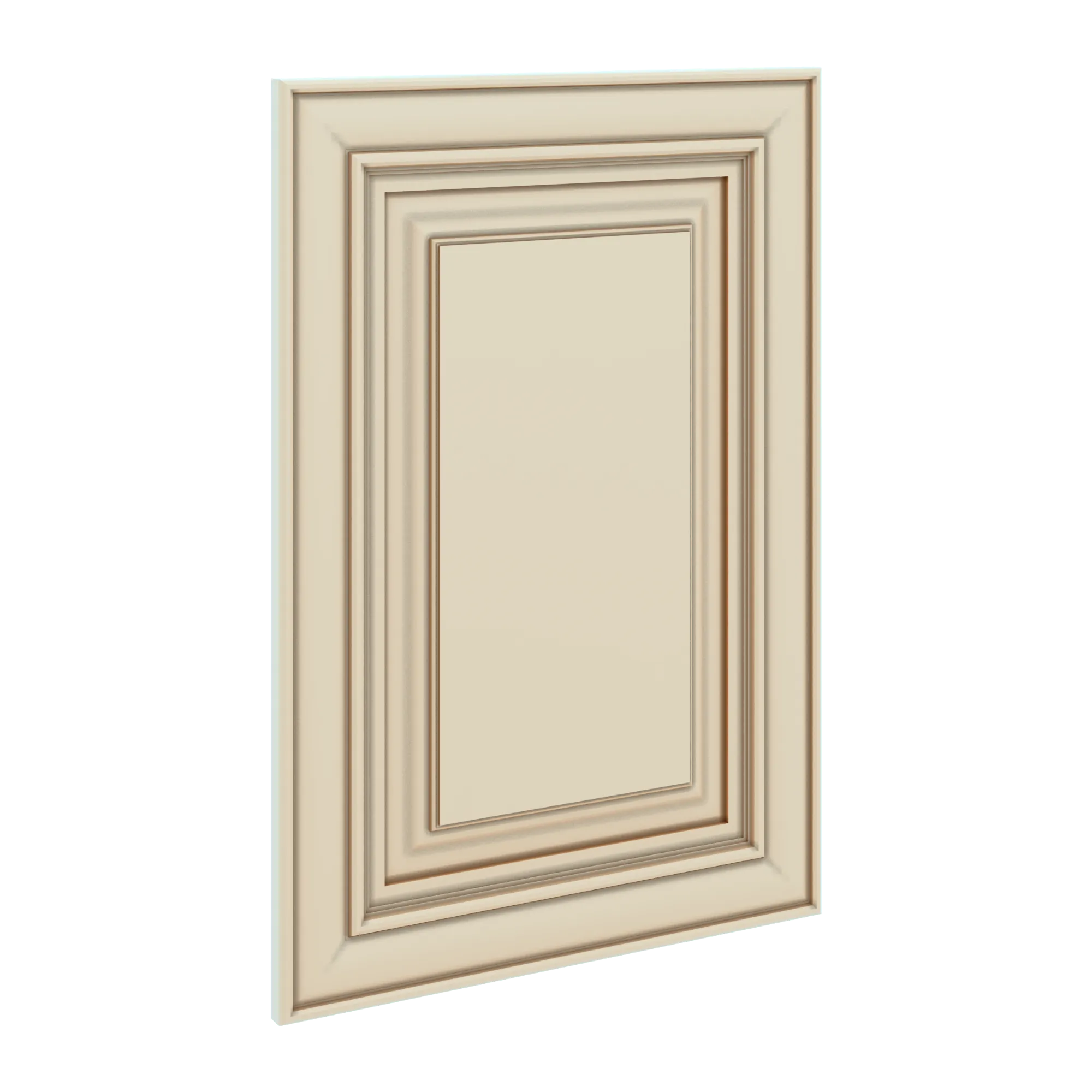 J&K Creme Glazed A7 Dummy Door Panel 16 1/2" W x 24" H