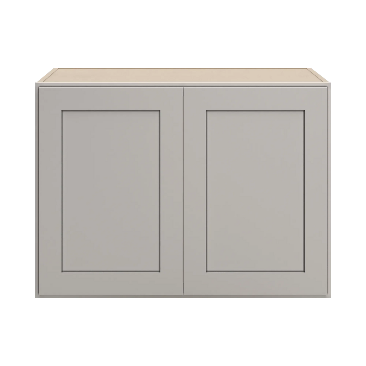 cnc luxor 5 piece misty grey 33 w x 24 h x 24 d double door wall cabinet