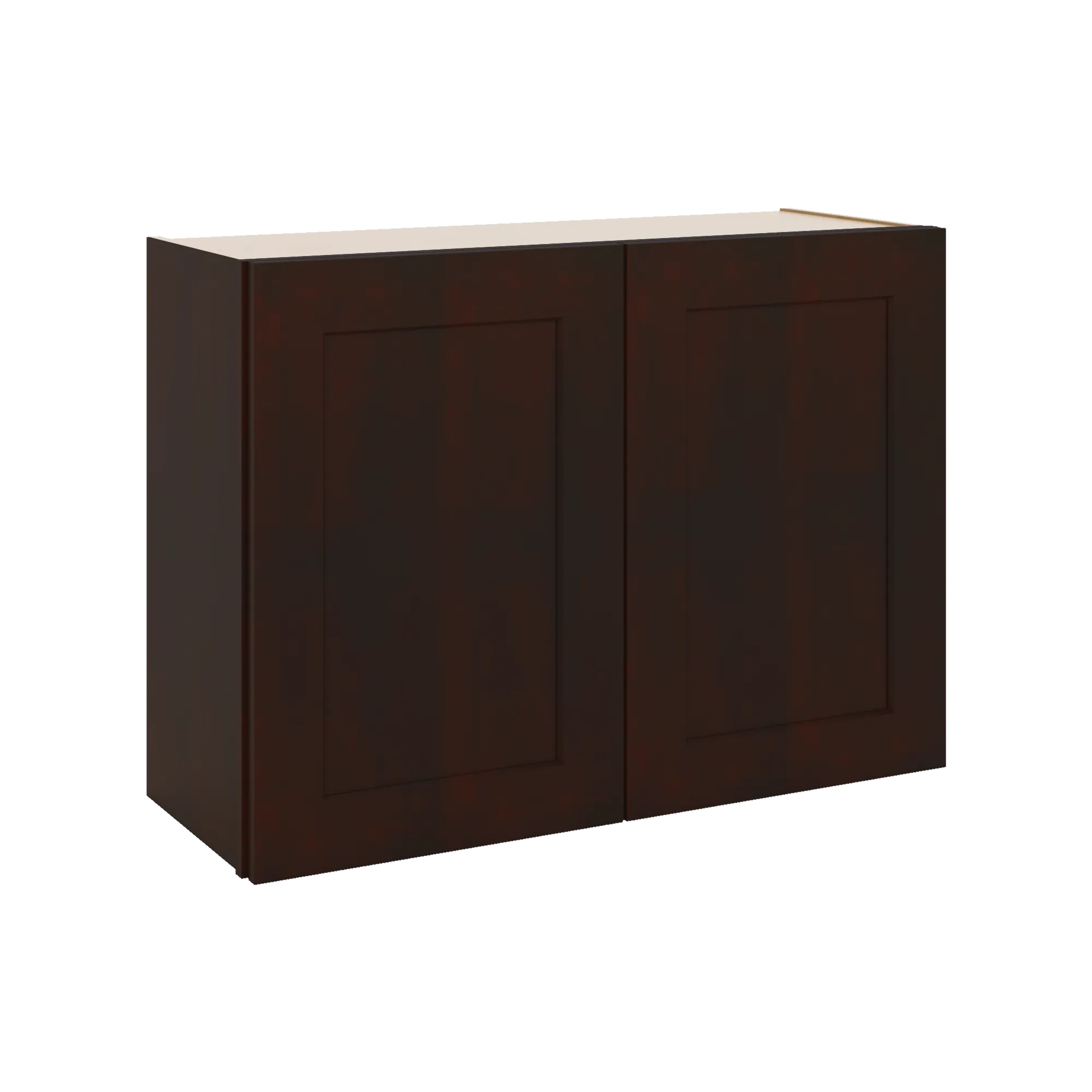 J&K Java Coffee S1 Double Door Wall Cabinet - 33" W x 24" H