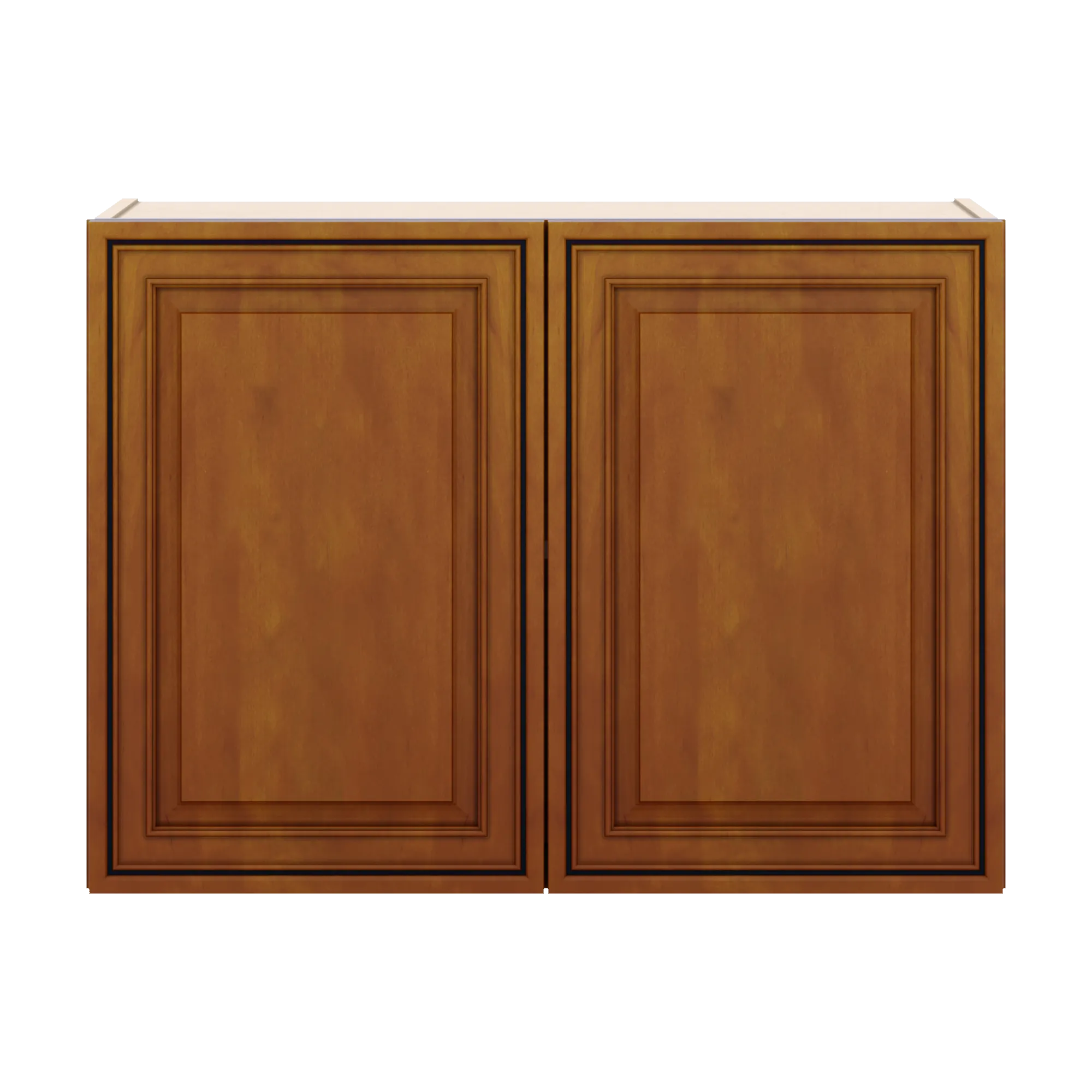 j k mocha glazed k10 double door wall cabinet 33 w x 24 h