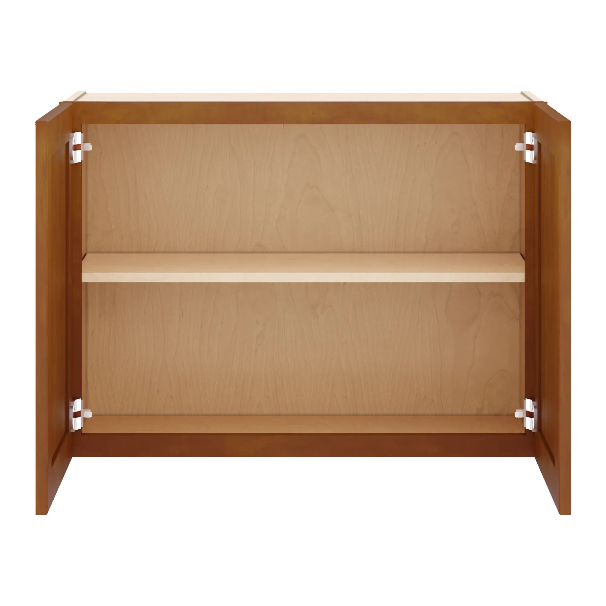 j k mocha glazed k10 double door wall cabinet 33 w x 24 h