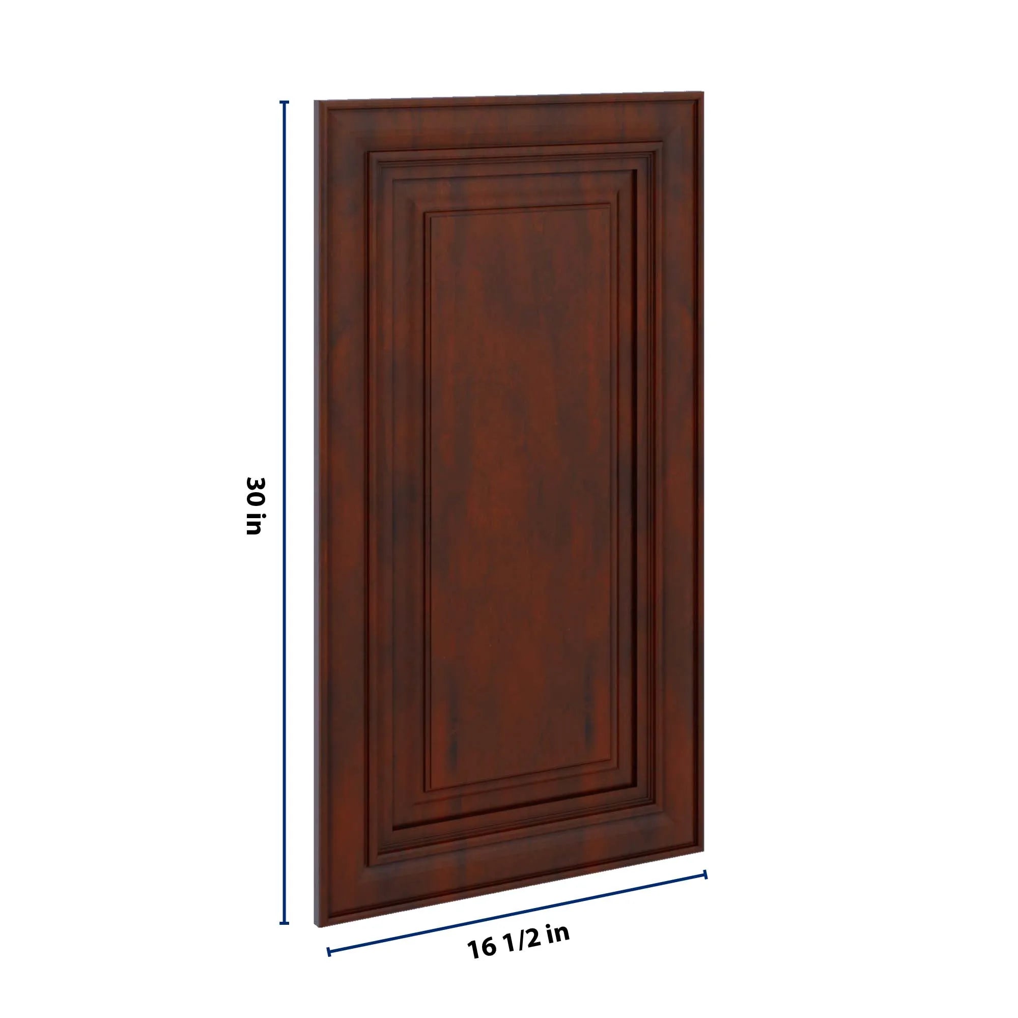 J&K Mahogany J5 Dummy Door Panel 16 1/2" W x 30" H