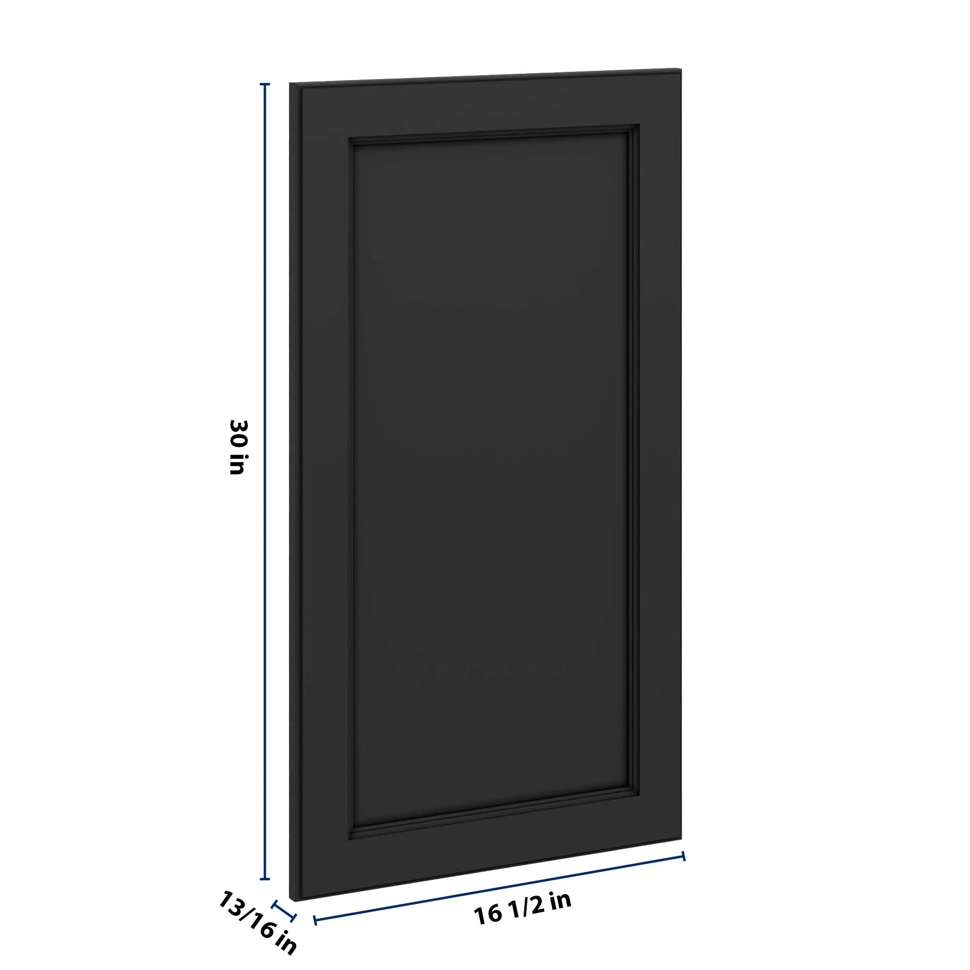J&K Charcoal E2 Dummy Door Panel 16 1/2" W x 30" H