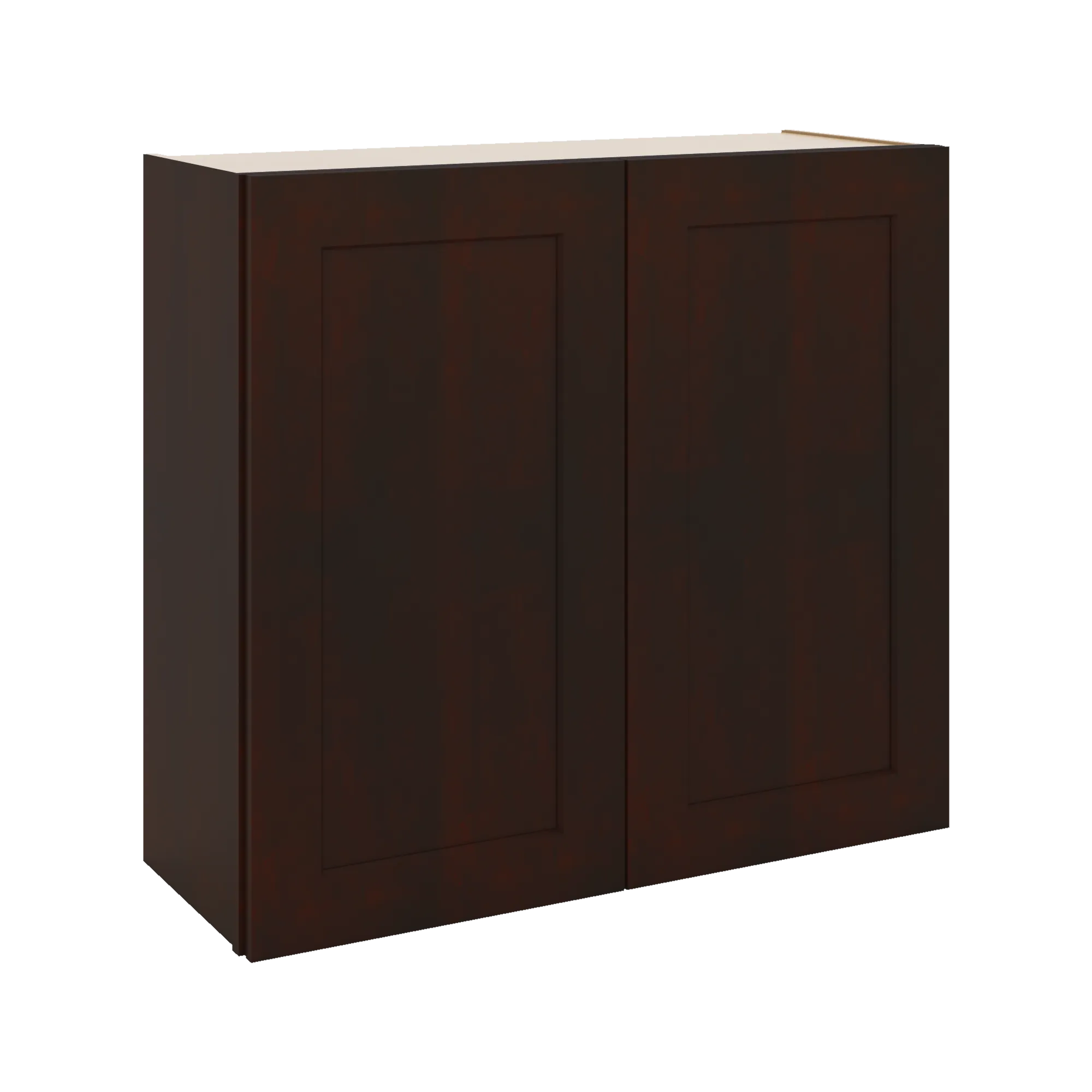 J&K Java Coffee S1 Double Door Wall Cabinet - 33" W x 30" H