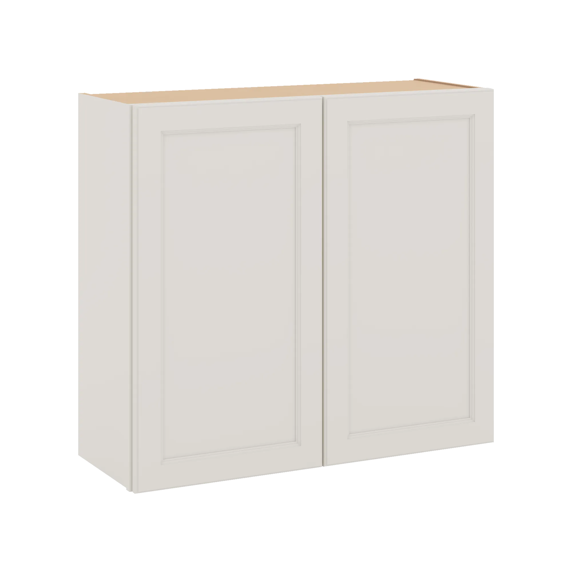 J&K Dove E1 Double Door Wall Cabinet - 33" W x 30" H