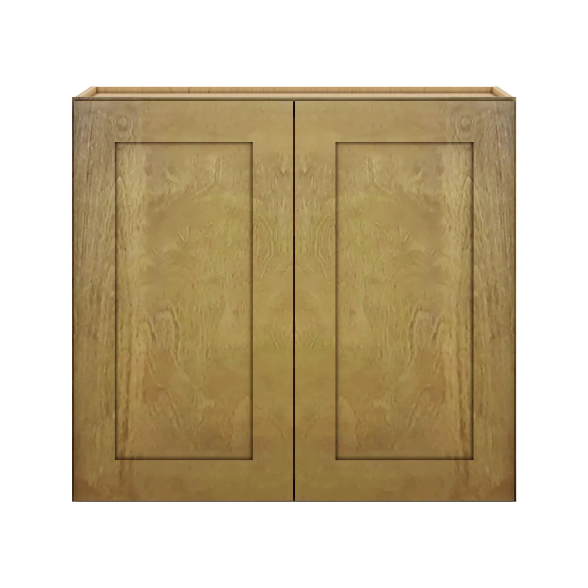 Modernform Cabinet Natural Shaker 33" W X 30" H X 12" D Double Door Wall Cabinet