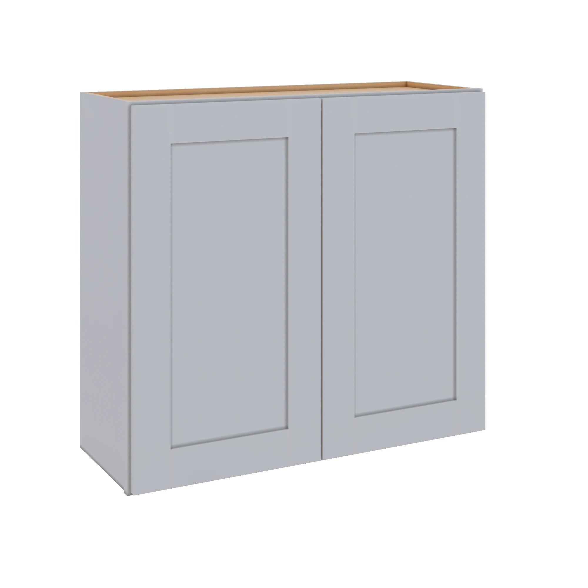 Modernform Cabinet Grey Shaker 33" W X 30" H X 12" D Double Door Wall Cabinet