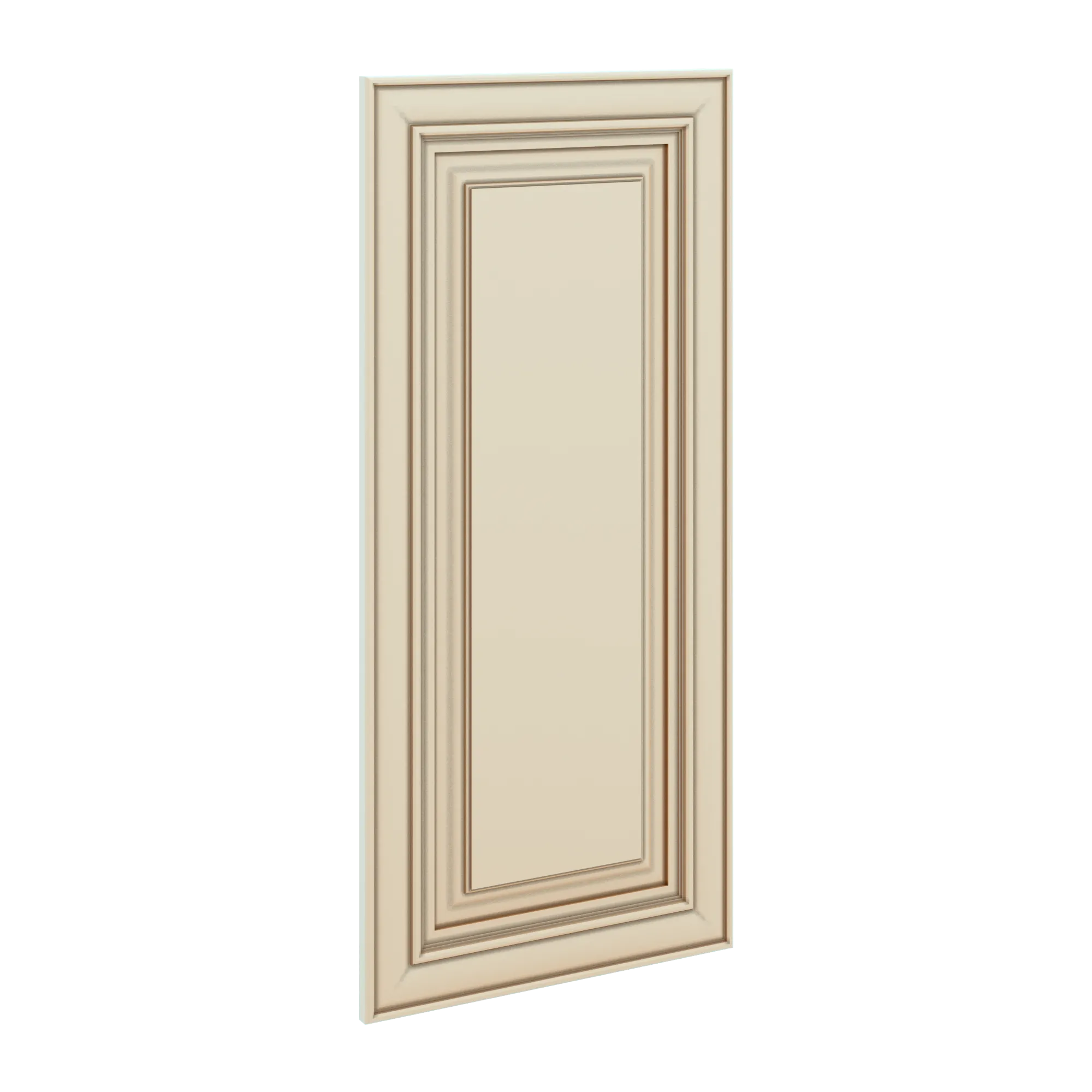 J&K Creme Glazed A7 Dummy Door Panel 16 1/2" W x 36" H