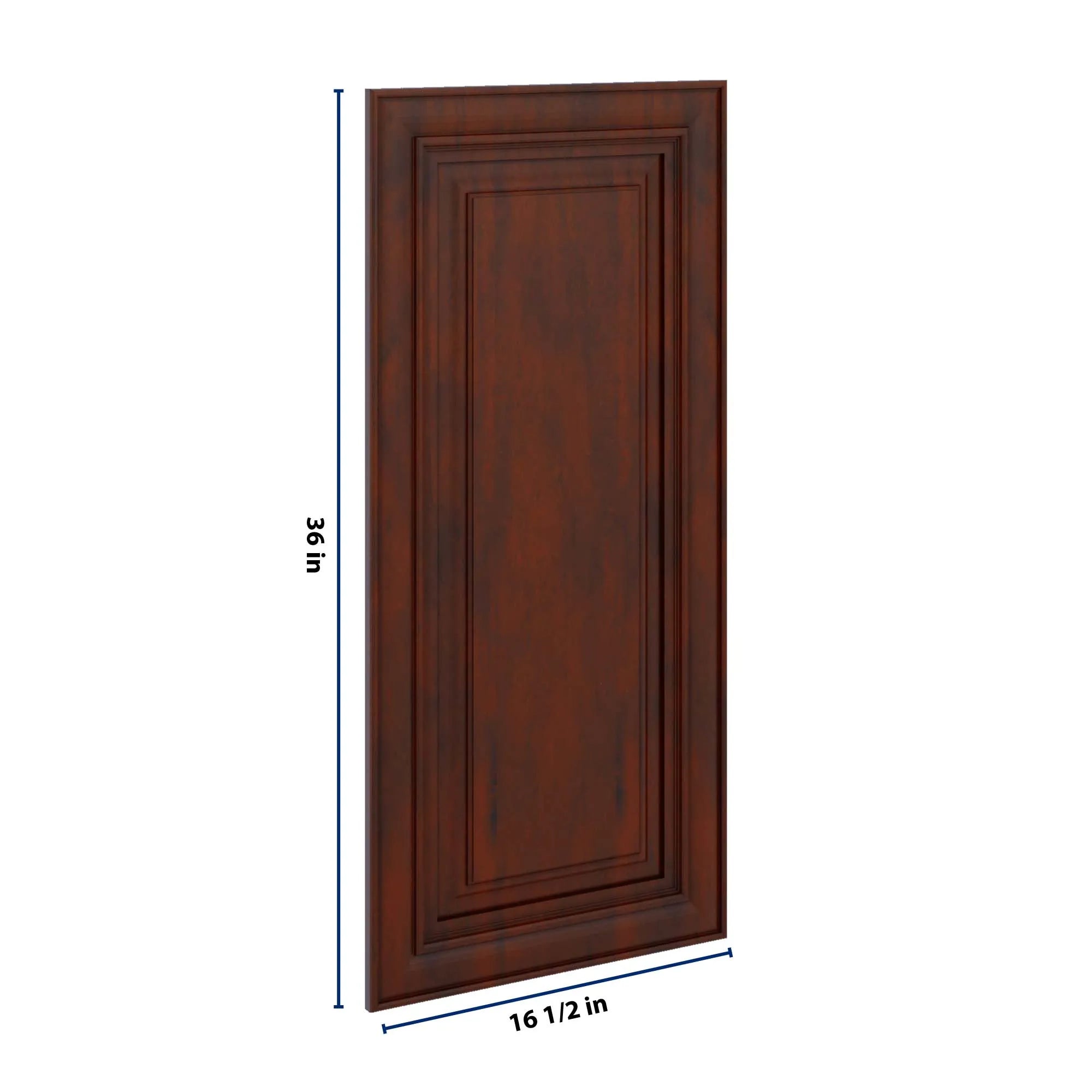 J&K Mahogany J5 Dummy Door Panel 16 1/2" W x 36" H