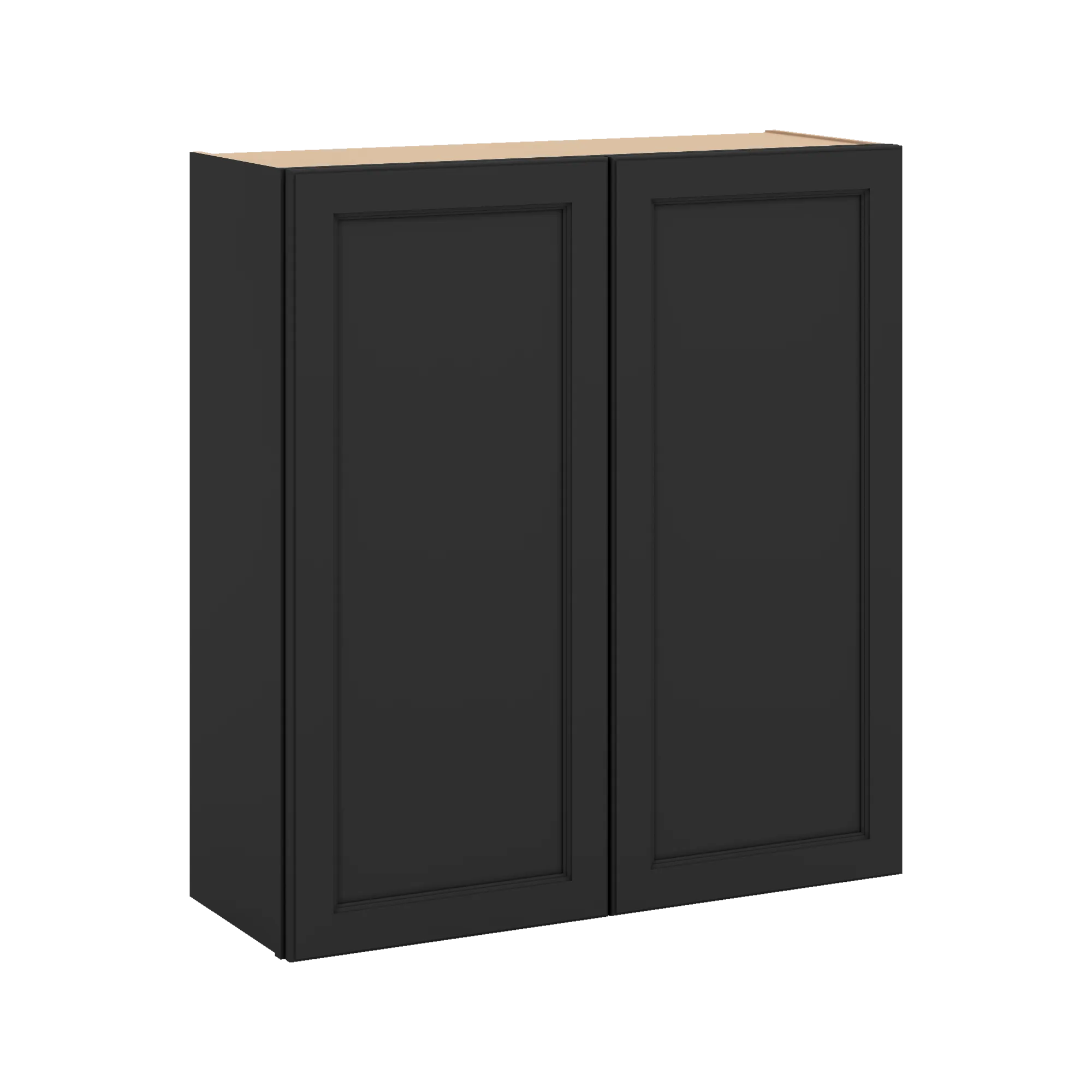 J&K Charcoal E2 Double Door Wall Cabinet - 33" W x 36" H