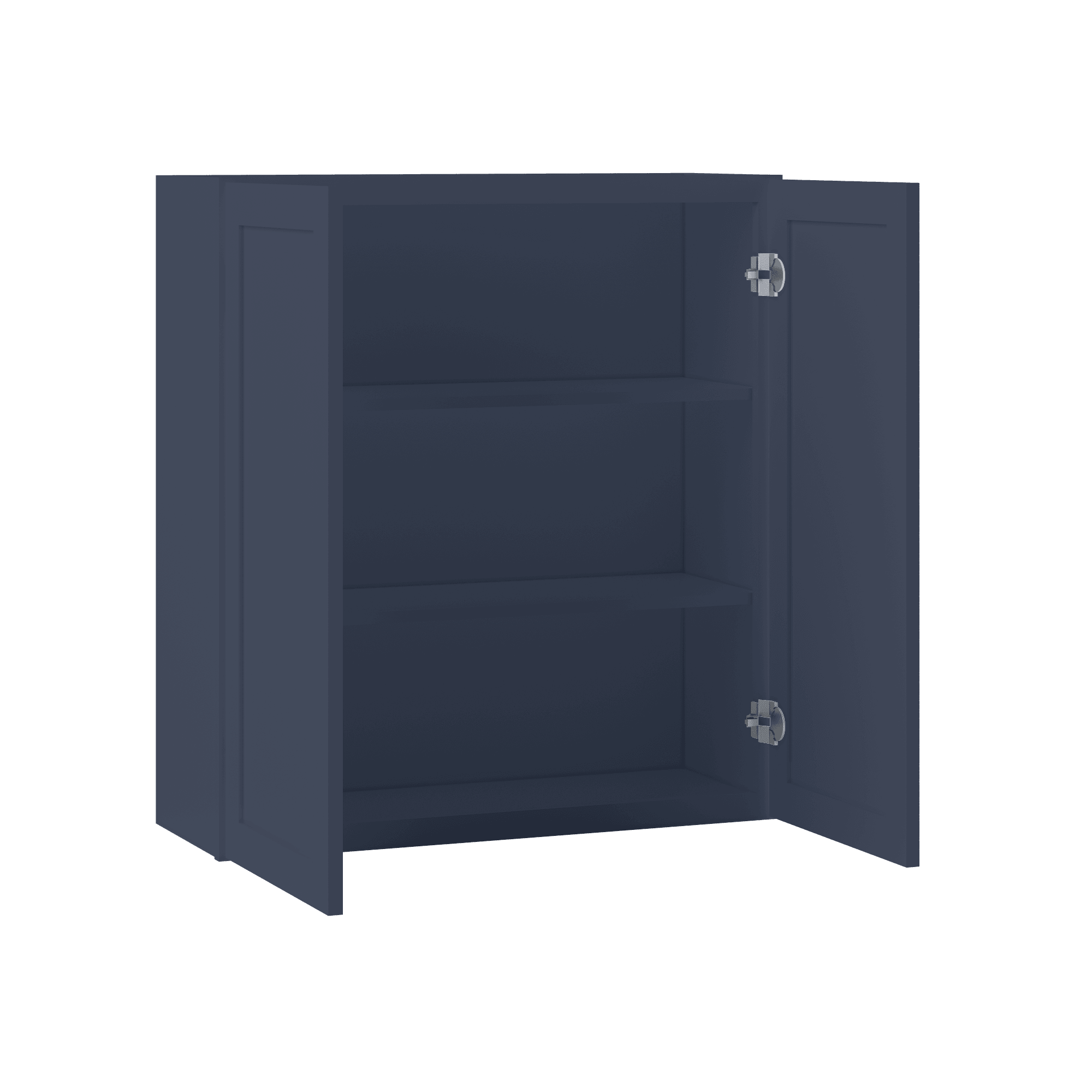 Wall Kitchen Cabinet W3336 Danbury Blue LessCare 33 in. width 36 in. height 12 in. depth