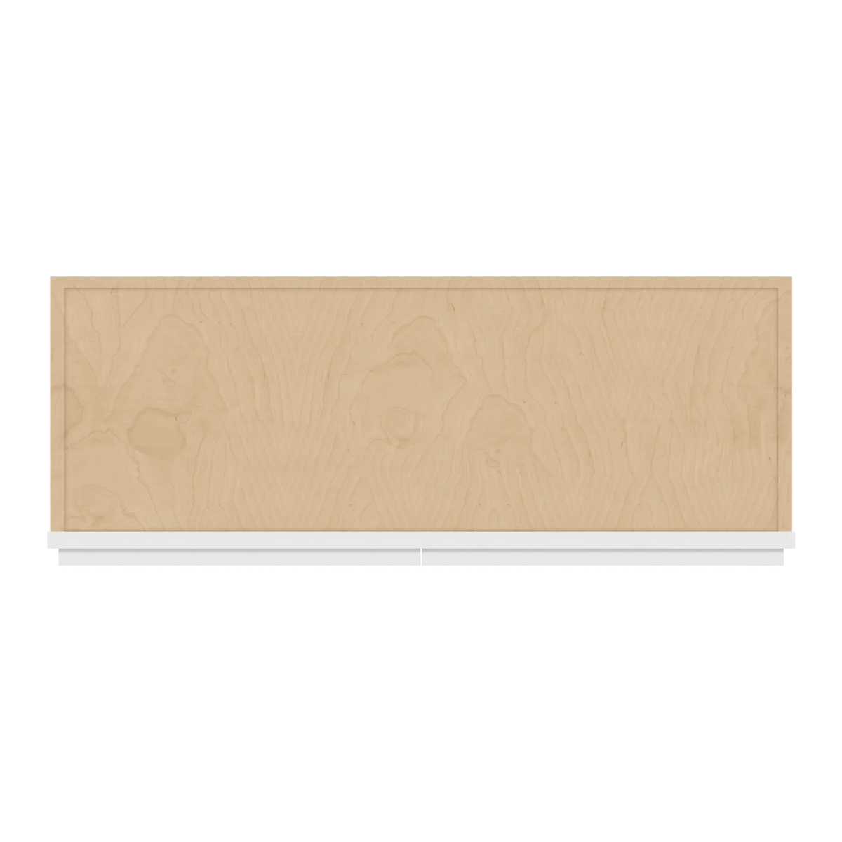 cnc luxor white 33 w x 36 h double door wall cabinet