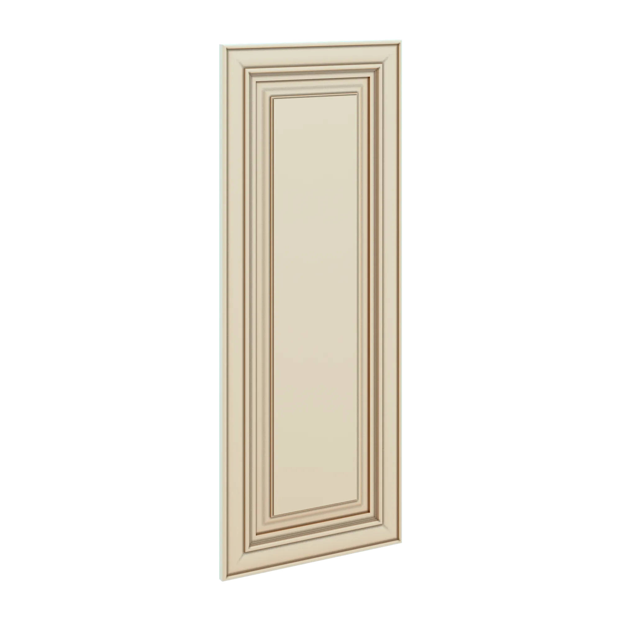 J&K Creme Glazed A7 Dummy Door Panel 16 1/2" W x 42" H