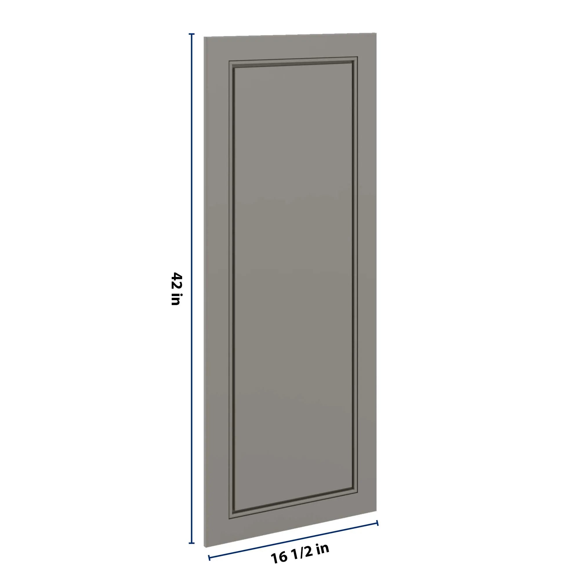 J&K Greige K3 Dummy Door Panel 16 1/2" W x 42" H