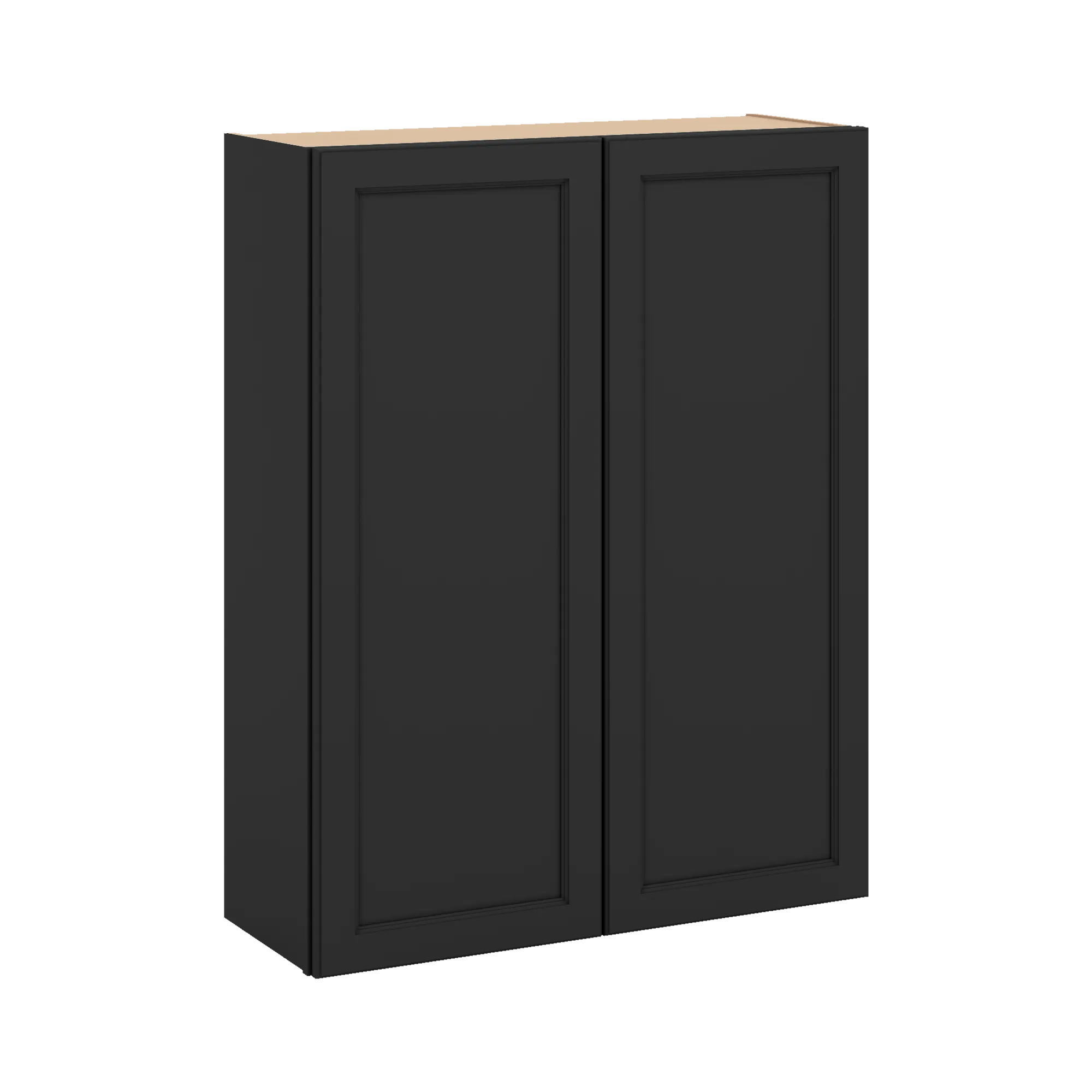J&K Charcoal E2 Double Door Wall Cabinet - 33" W x 42" H