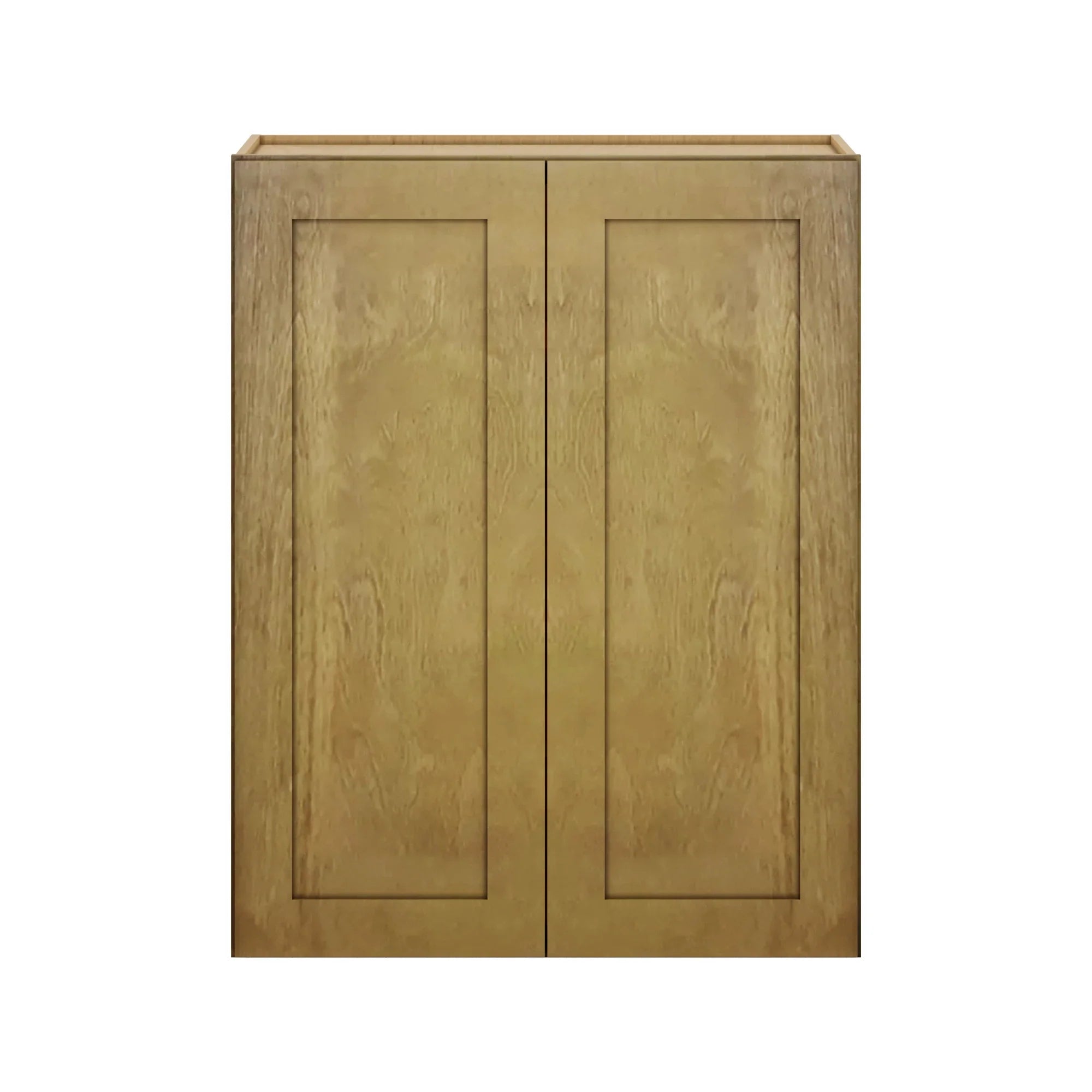 Modernform Cabinet Natural Shaker 33" W X 42" H X 12" D Double Door Wall Cabinet