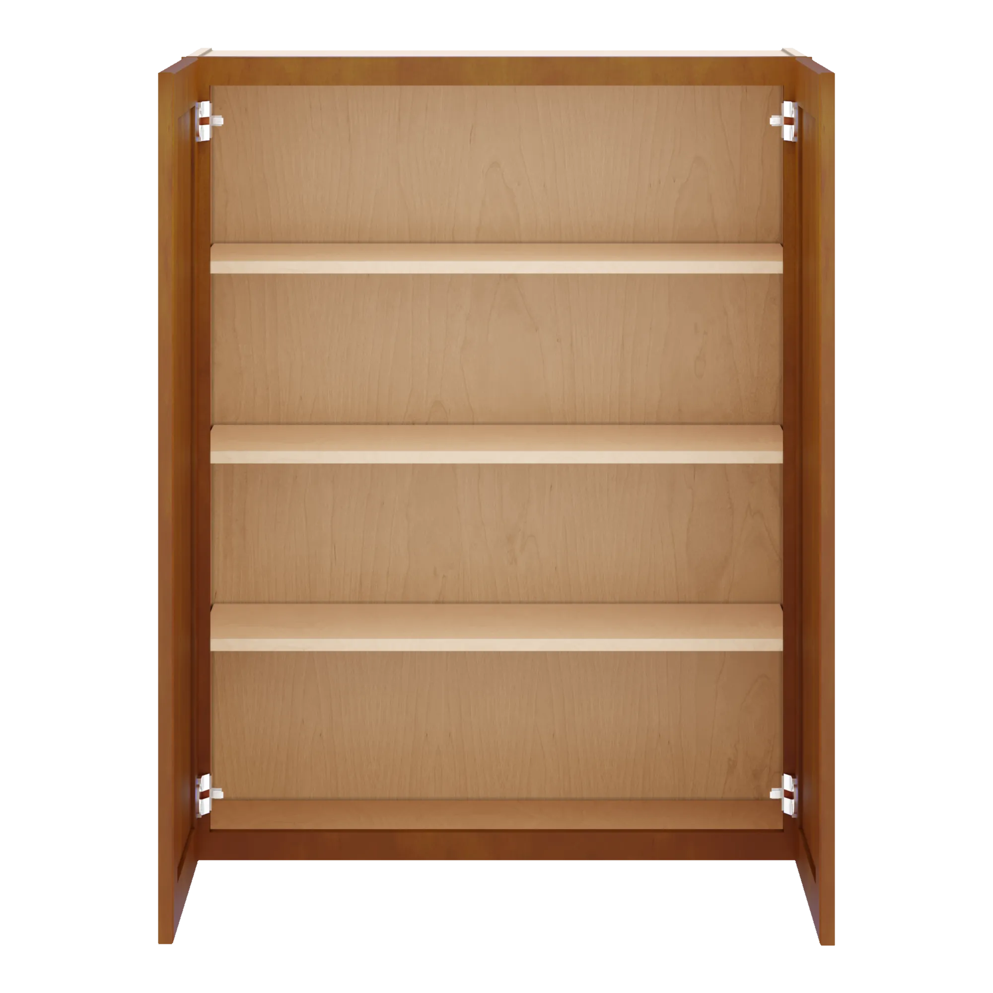 j k mocha glazed k10 double door wall cabinet 33 w x 42 h