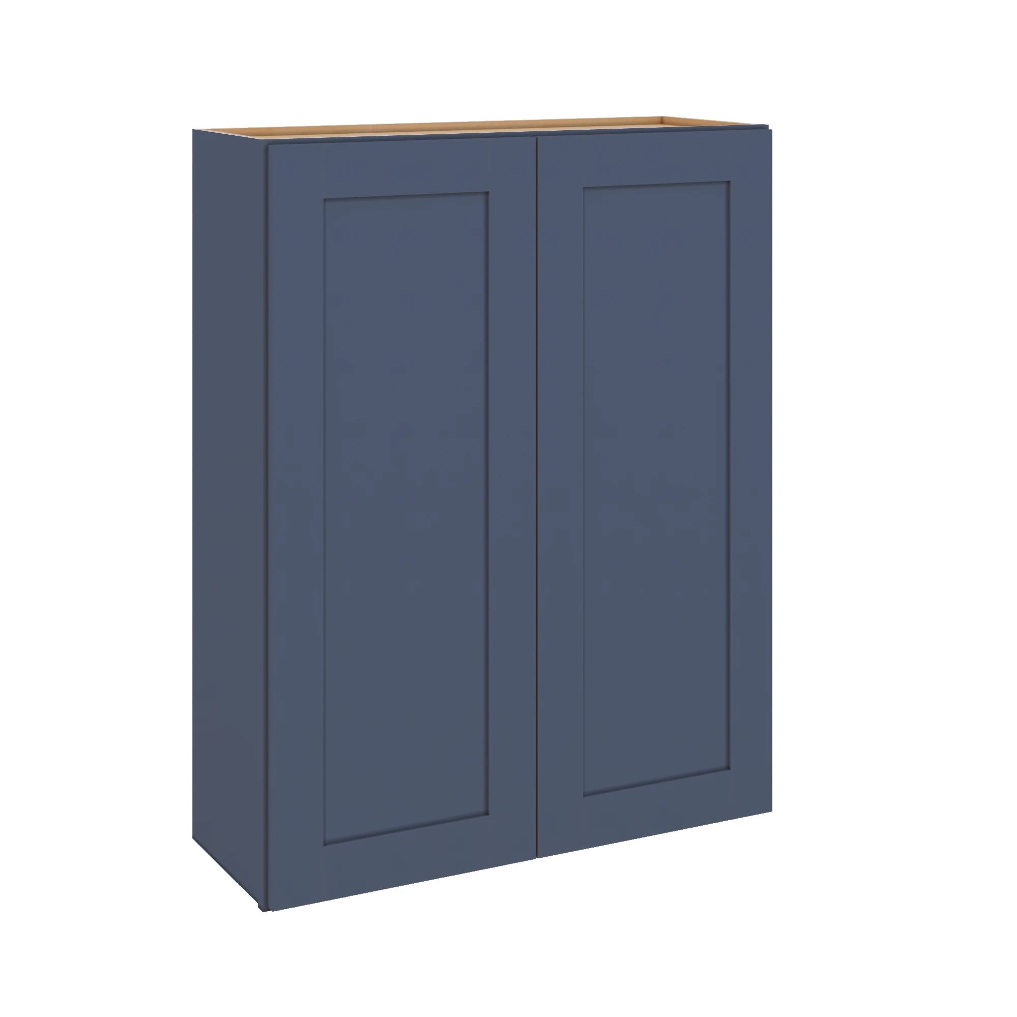 Modernform Cabinet Signature Blue 33" W X 42" H X 12" D Double Door Wall Cabinet