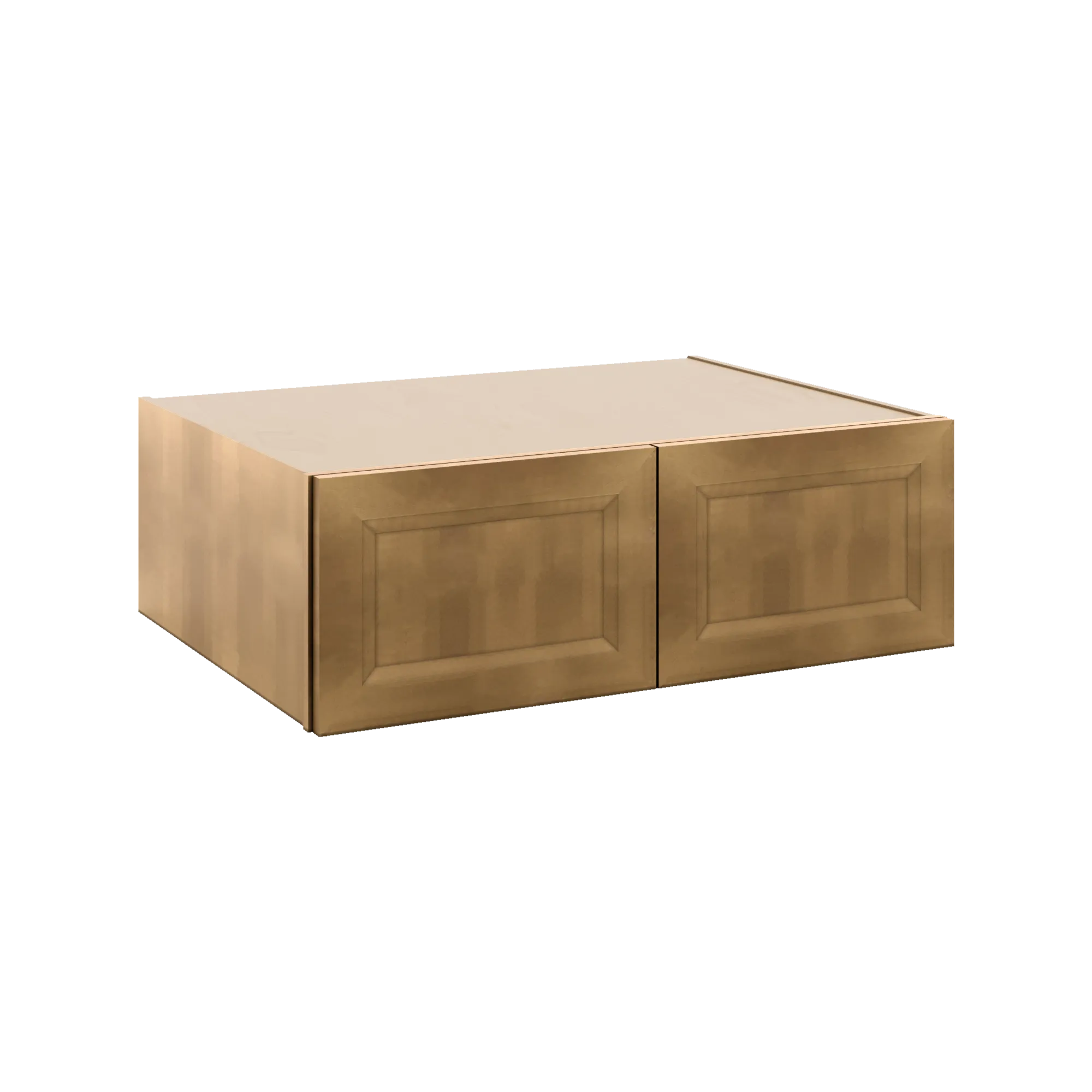 J&K Butterscotch B8 Refrigerator Wall Cabinet - 36" W x 12" H x 27" D