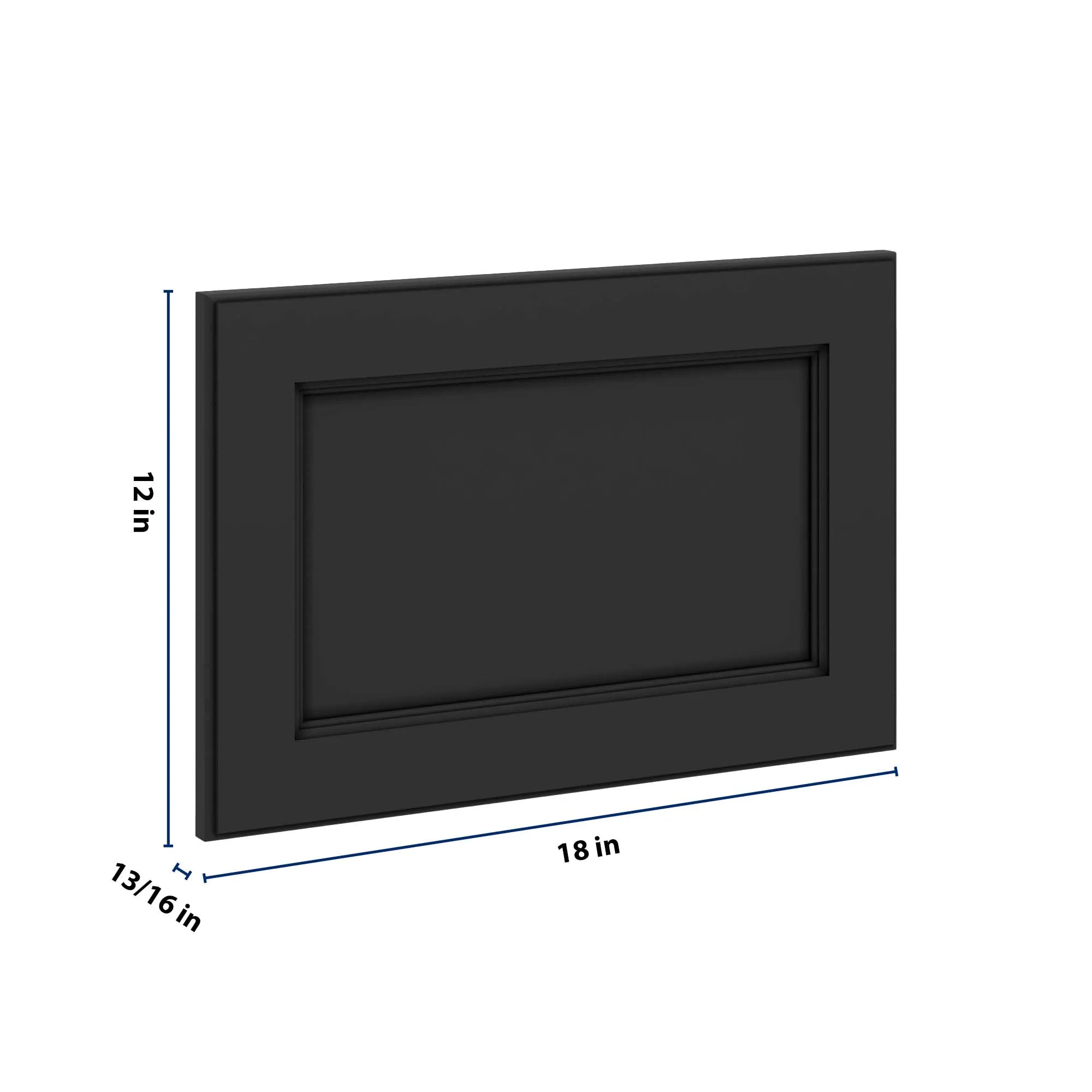 J&K Charcoal E2 Dummy Door Panel 18" W x 12" H