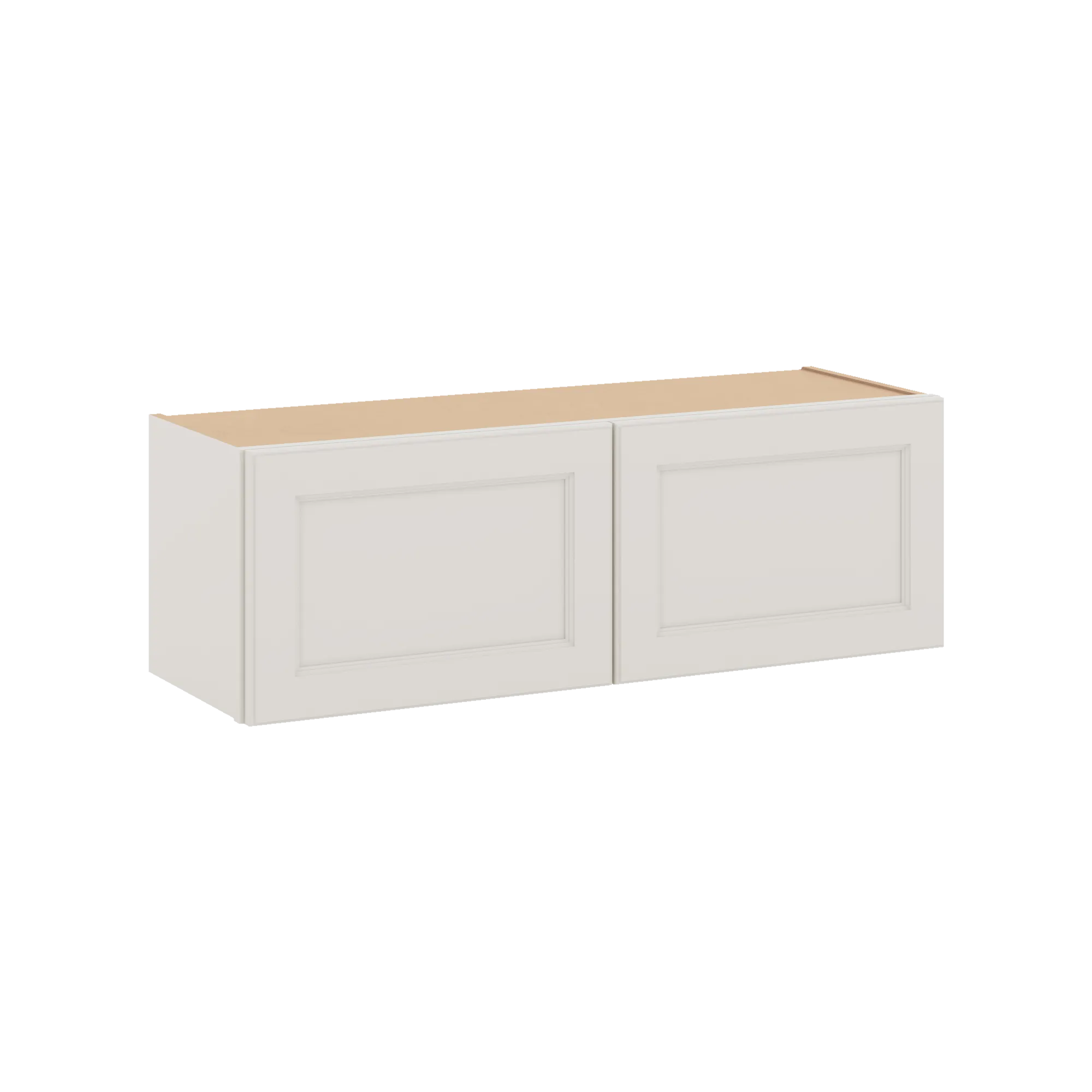 J&K Dove E1 Double Door Wall Cabinet - 36" W x 12" H
