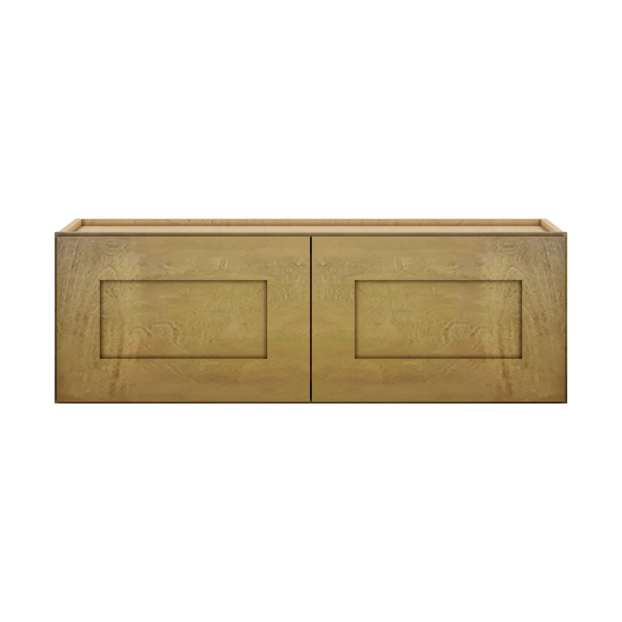 Modernform Cabinet Natural Shaker 36" W X 12" H X 12" D Double Door Wall Cabinet