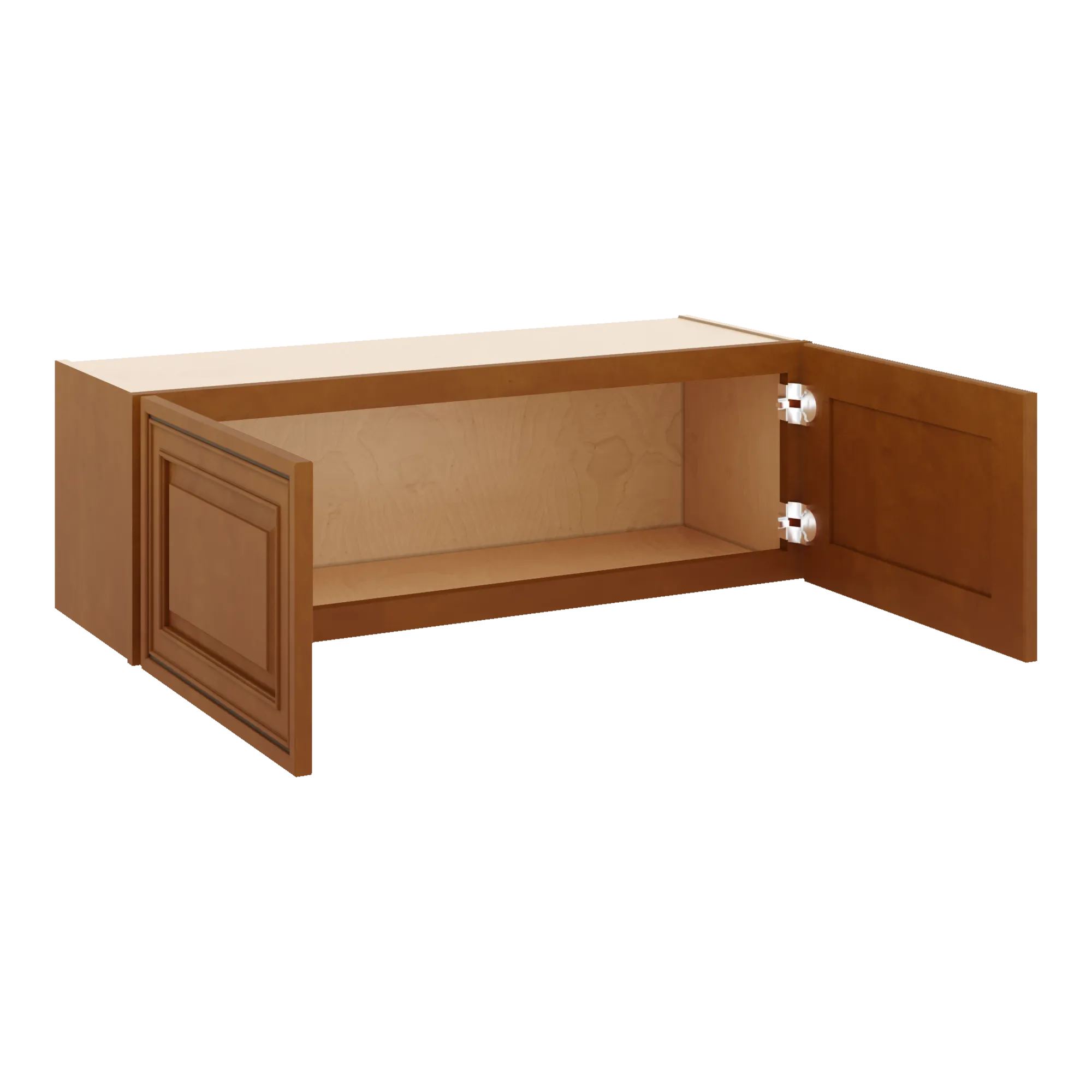 j k mocha glazed k10 double door wall cabinet 36 w x 12 h